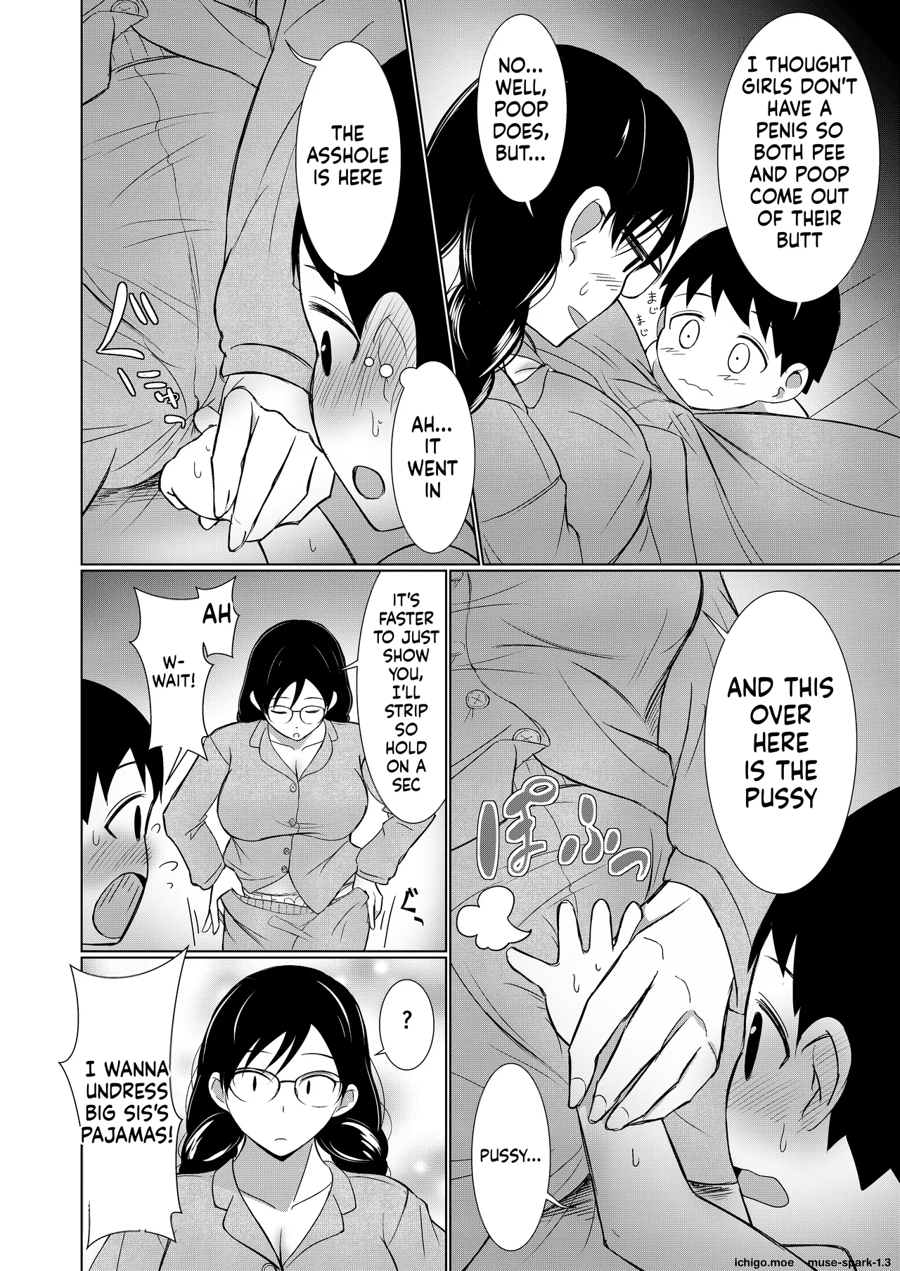 [Red boro (Aitoka Nantoka)]Jimi-gao Onee-chan Ganbaru! ~Hajimete no Bokki ni Odoroite Gyan Naki suru Otouto no Osewa wa Taihen!~ Page 27