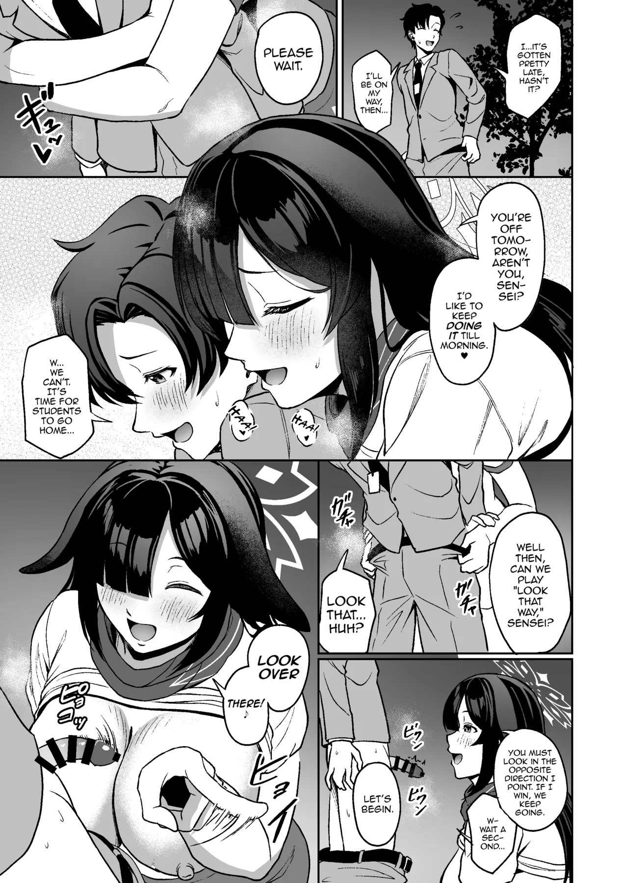 [CAISSON (Yukimura Yukio)]Tsukuyo-ryuu Ninpou Shinchousa Bouchuujutsu(Blue Archive) [English] [mysterymeat3] [Digital] Page 12
