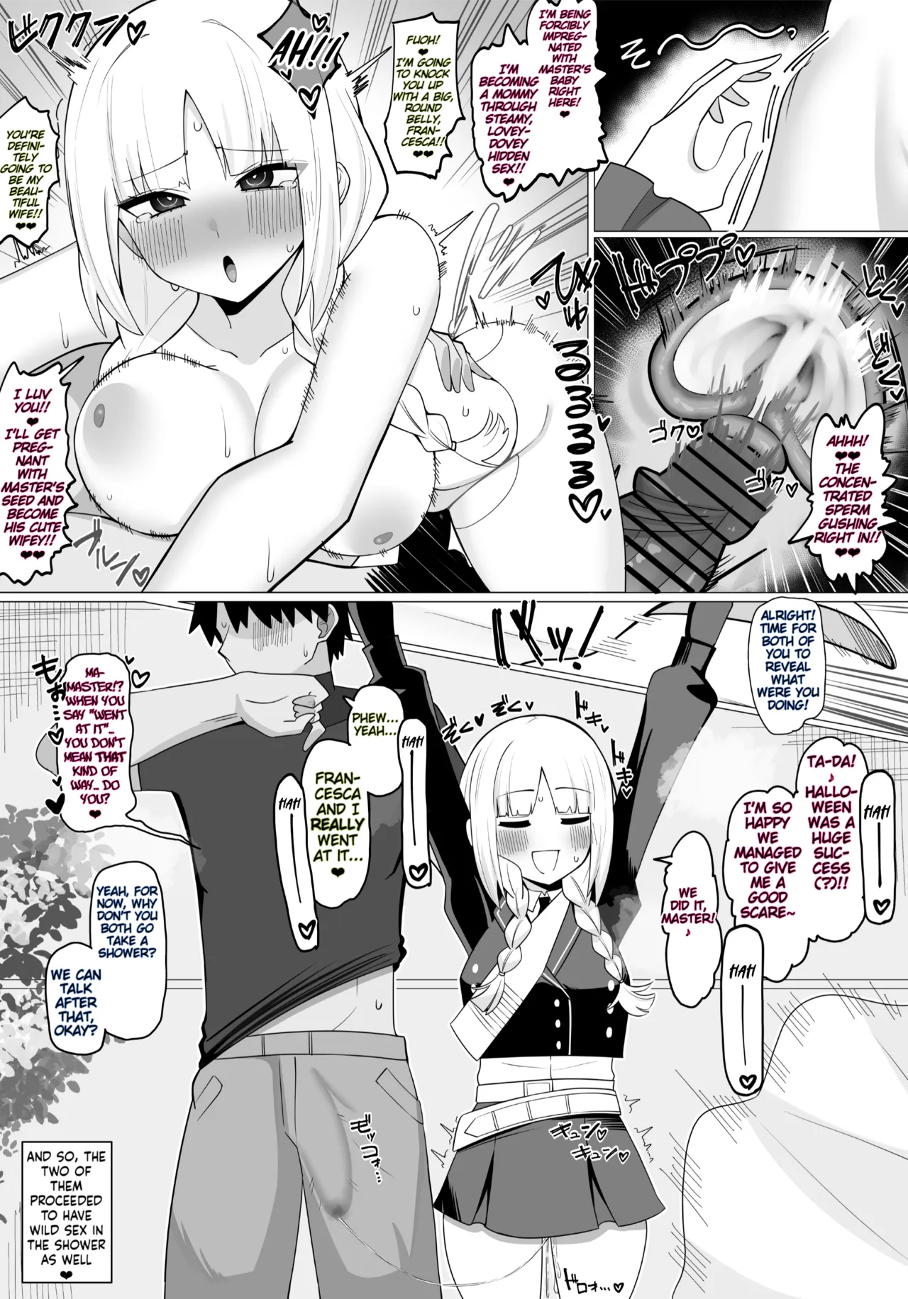[4UU]"Halloween o Tanoshimu Francesca"(Fate/Grand Order) [English] [Proto Translations] Page 4