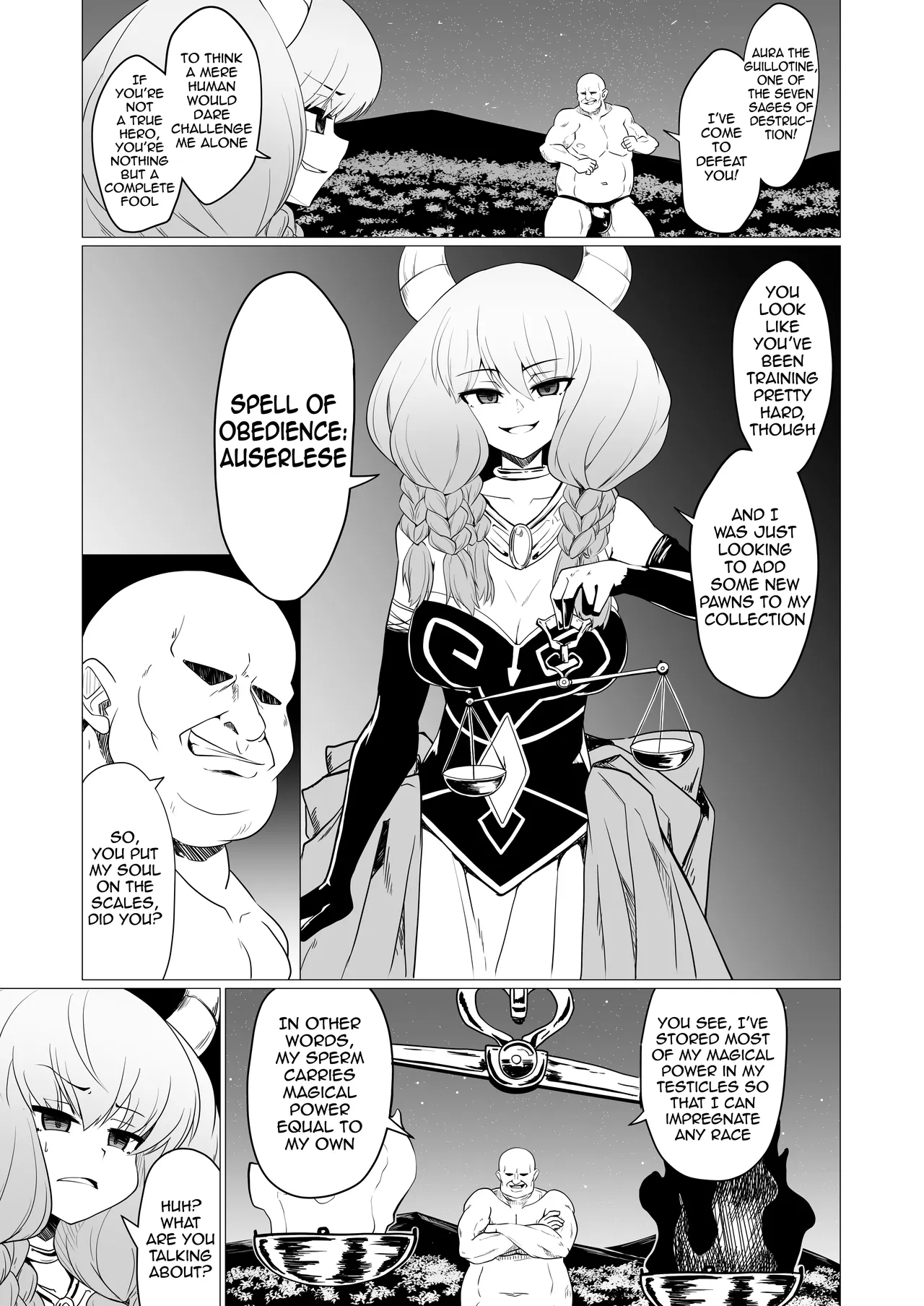 [Forever and ever... (Eisen)]Futanari Aura Hon(Sousou no Frieren) [English] [meganekun_tl] [Digital] Page 2