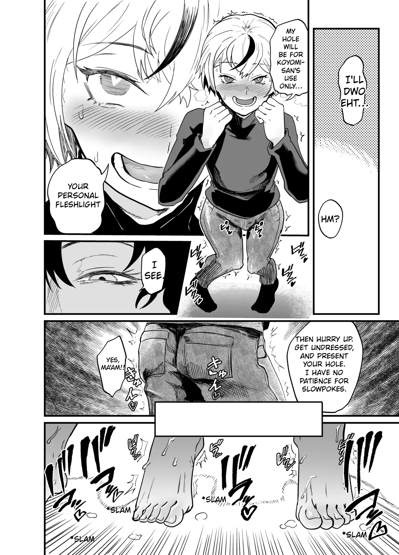 [Entaku Seisouin]Josei Besshi-kun Futanari Haiboku Katei Page 43
