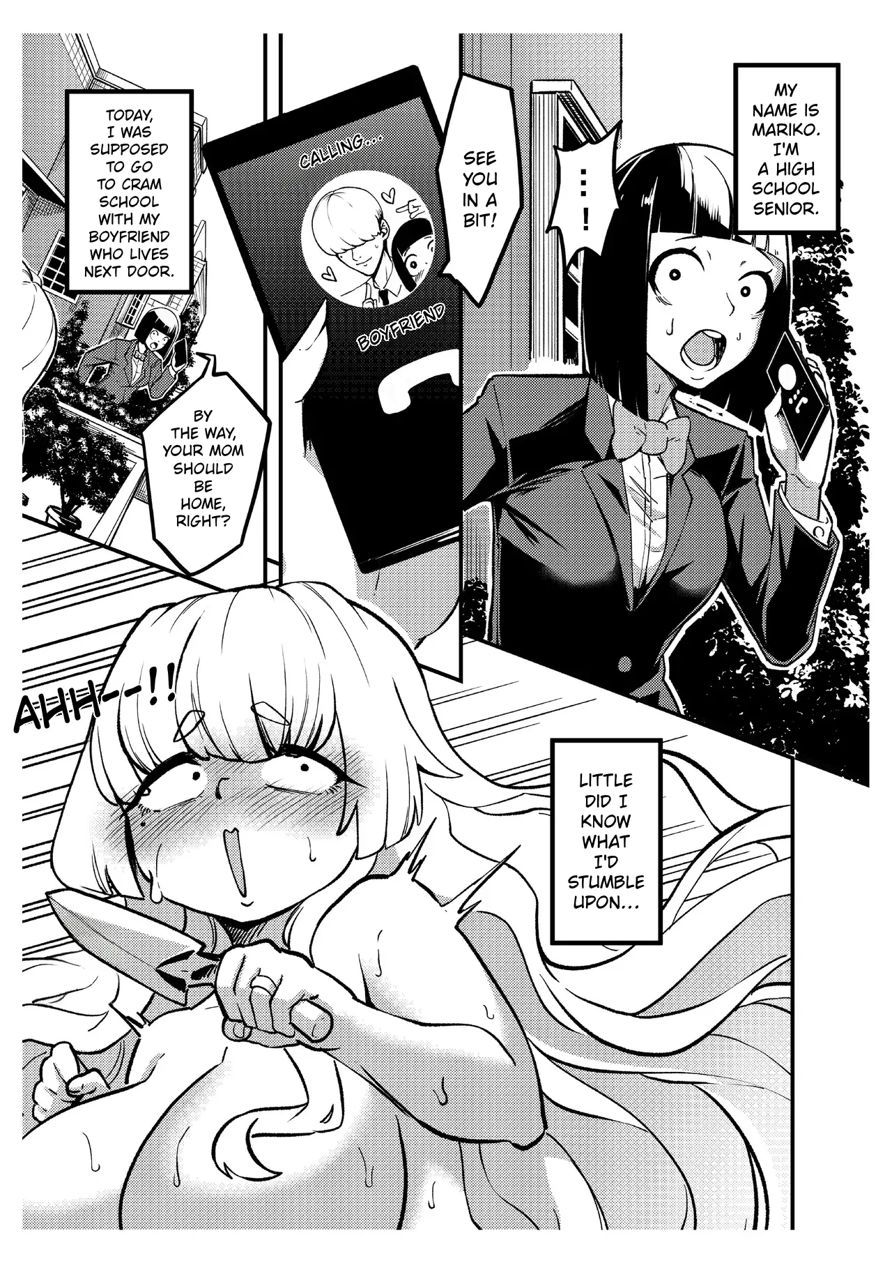 [Treefrog]That Time I Found Out my Boyfriend's American Mom Was Actually a Futa!! | Part 1 Page 5