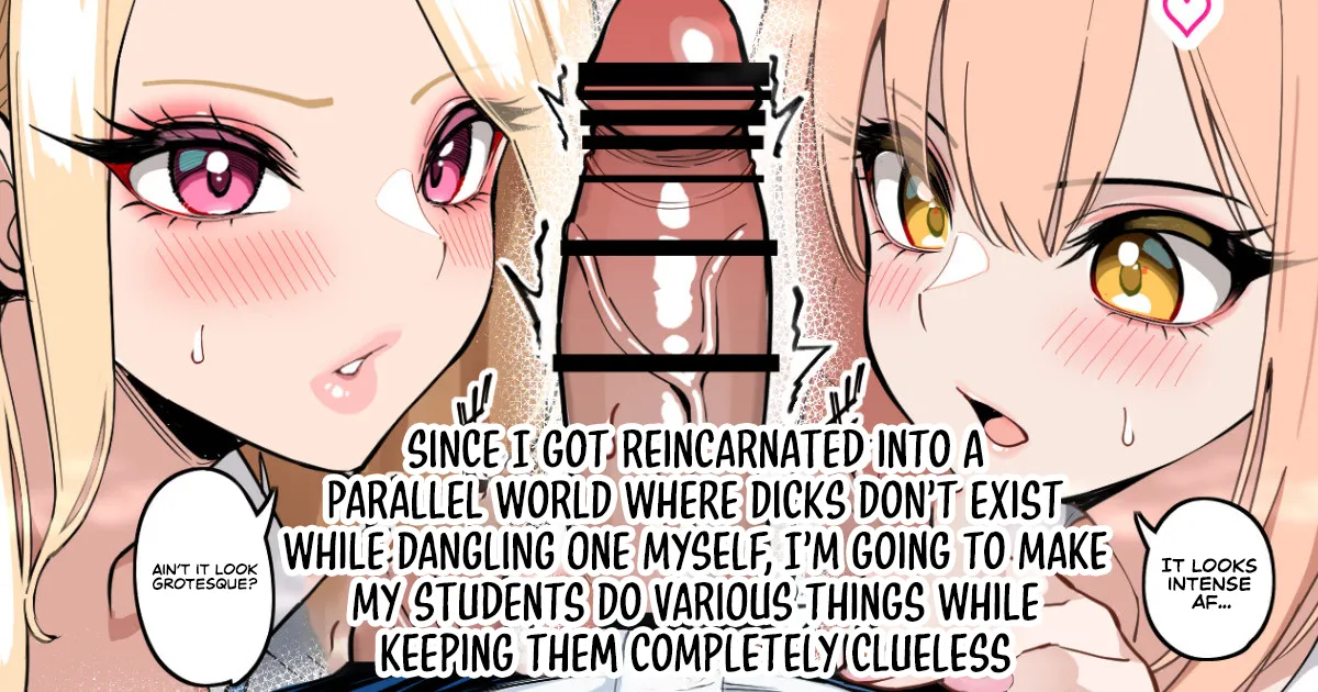 [Sakidesu]Chinpo ga Sonzai Shinai Heikou Sekai ni, Chinpo Burasagete Tensei Shita. | Reincarnated into a parallel world where penises don't exist, while dangling one myself[English] Page 1