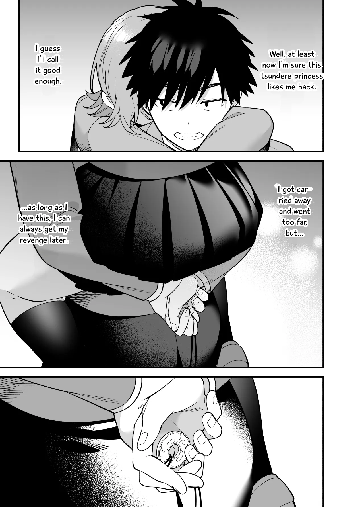 [Praline (Hibietto)]Tsundere Osananajimi ni Saiminjutsu o Kaketara Hanpa ni Jiga ga Nokotteta Hanashi[English] Page 41