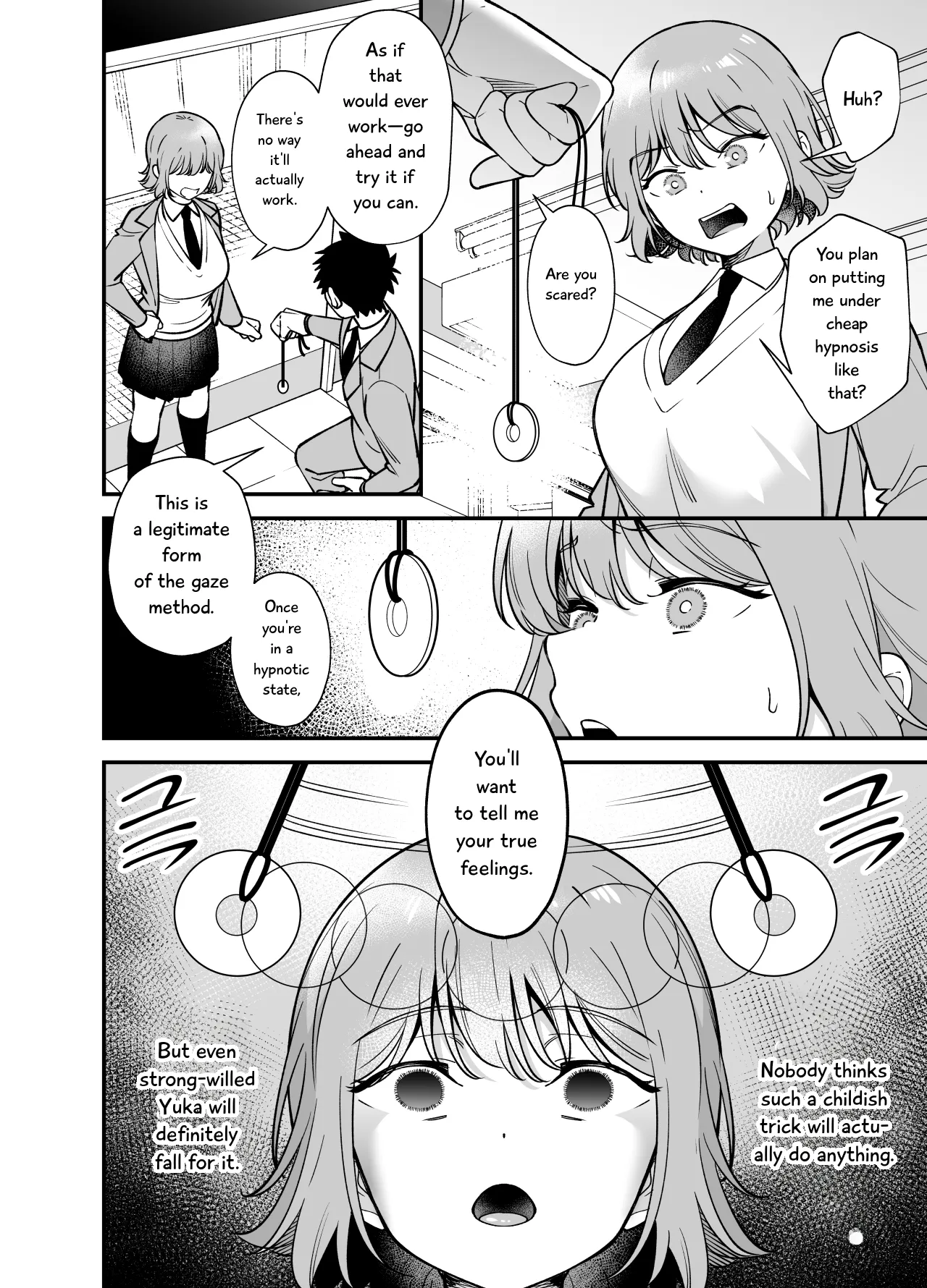 [Praline (Hibietto)]Tsundere Osananajimi ni Saiminjutsu o Kaketara Hanpa ni Jiga ga Nokotteta Hanashi[English] Page 6