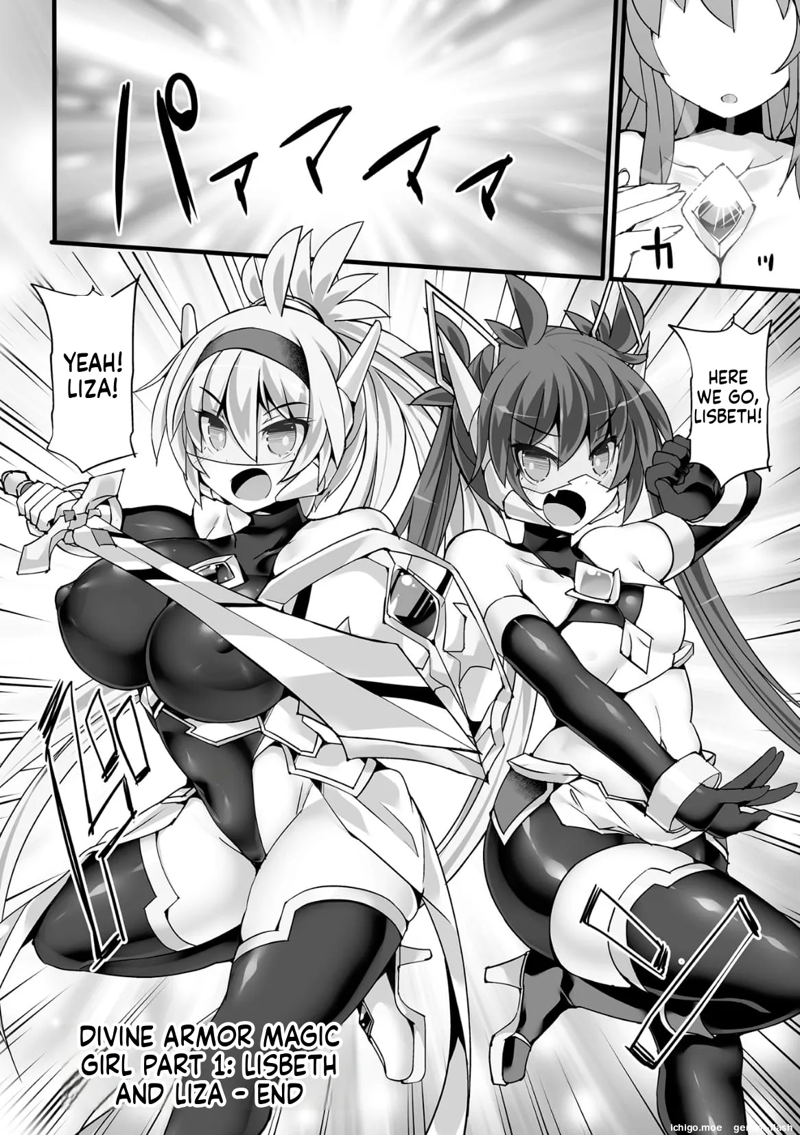 [FIGURE-HUGGING]Divine Magical Girl THE COMIC Page 104