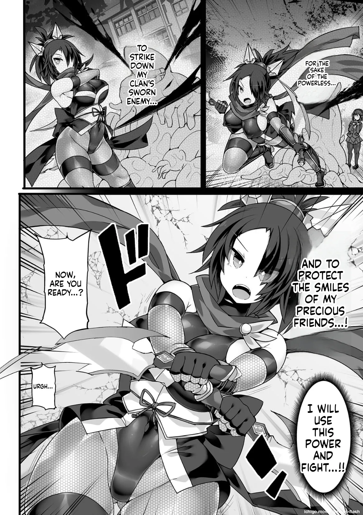 [FIGURE-HUGGING]Divine Magical Girl THE COMIC Page 114