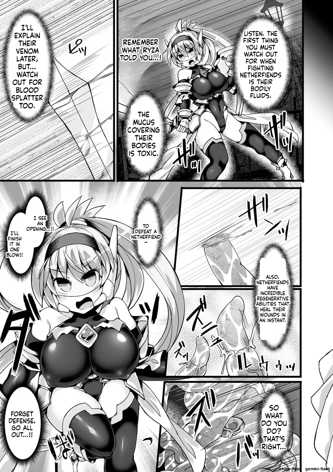 [FIGURE-HUGGING]Divine Magical Girl THE COMIC Page 21