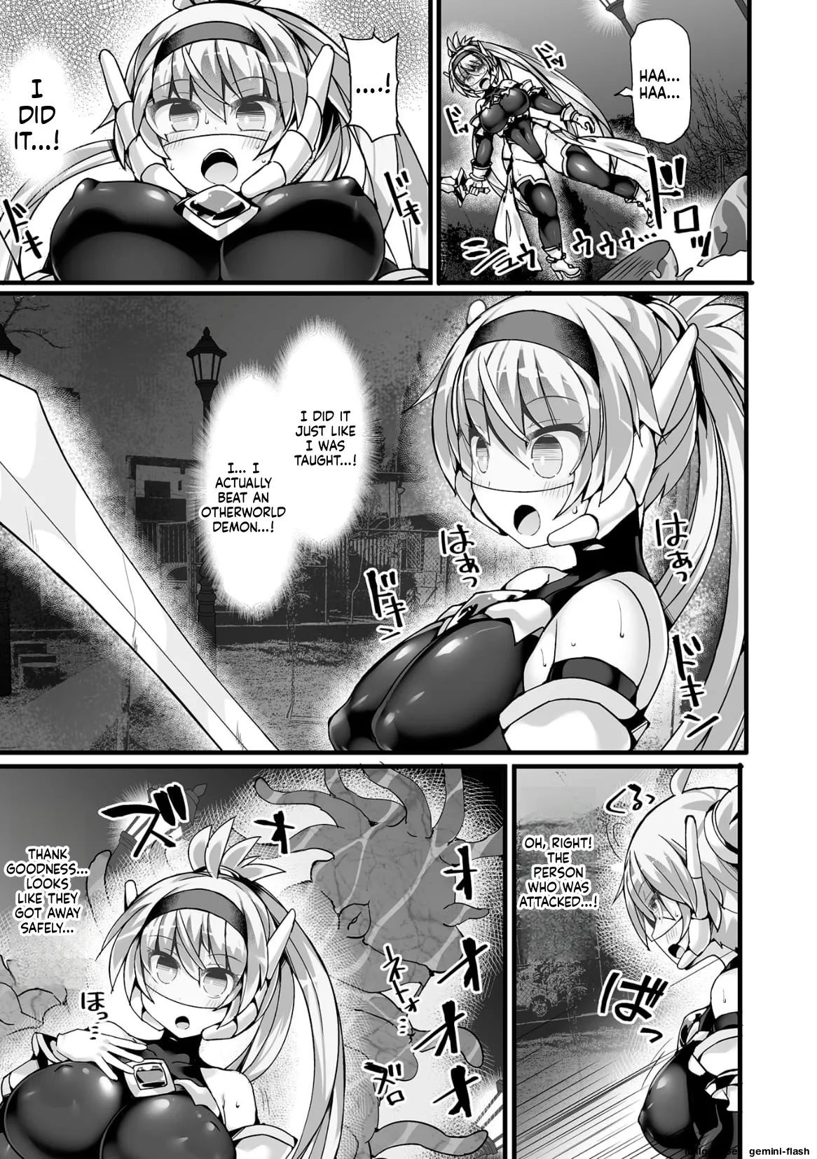 [FIGURE-HUGGING]Divine Magical Girl THE COMIC Page 23