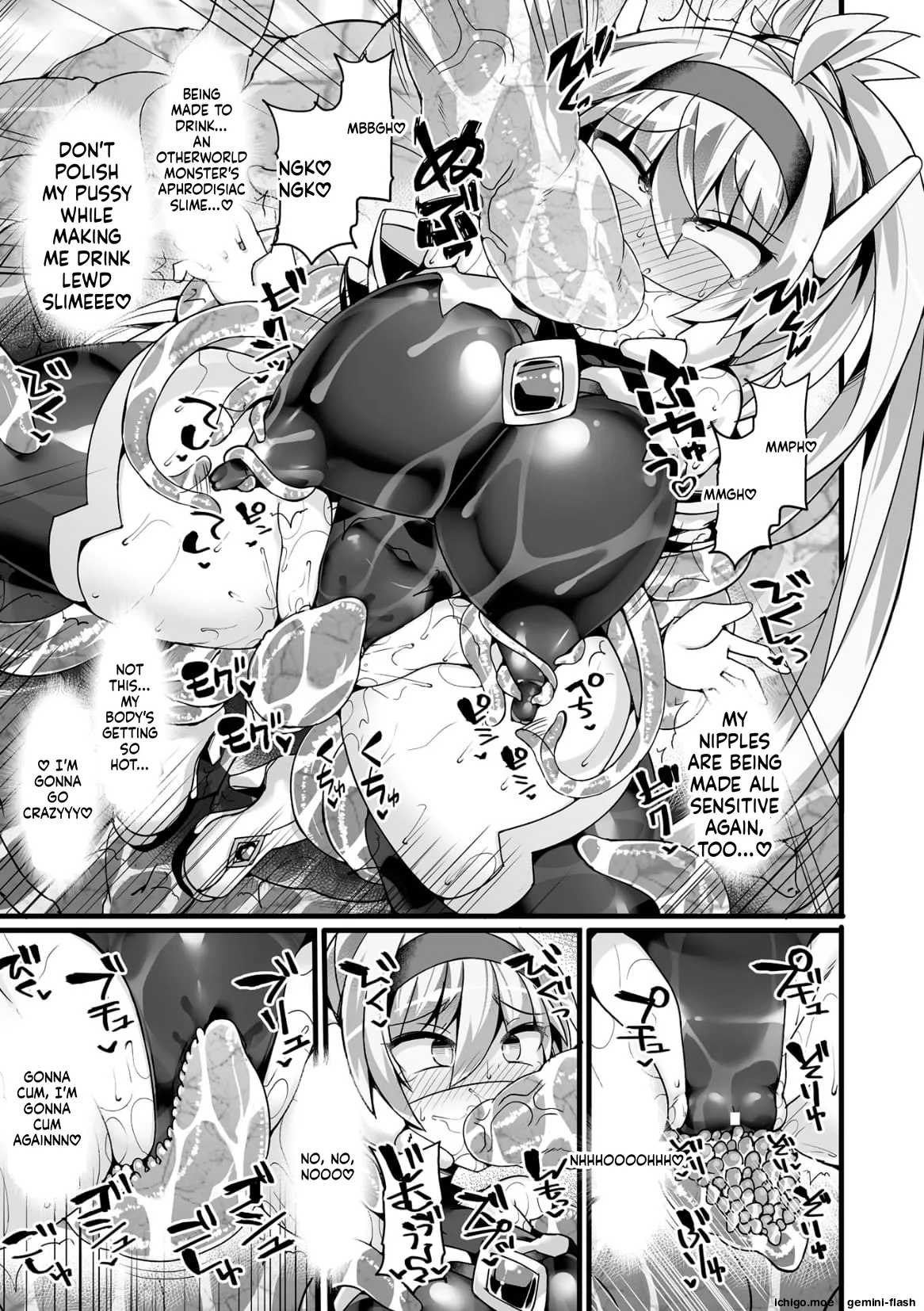 [FIGURE-HUGGING]Divine Magical Girl THE COMIC Page 33