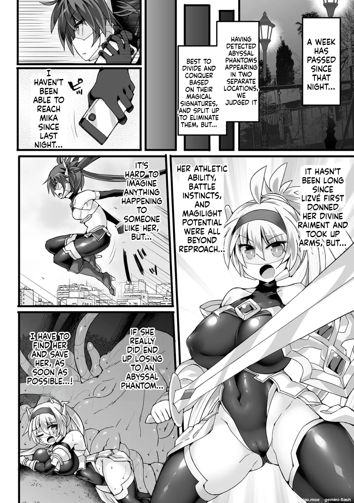[FIGURE-HUGGING]Divine Magical Girl THE COMIC Page 44