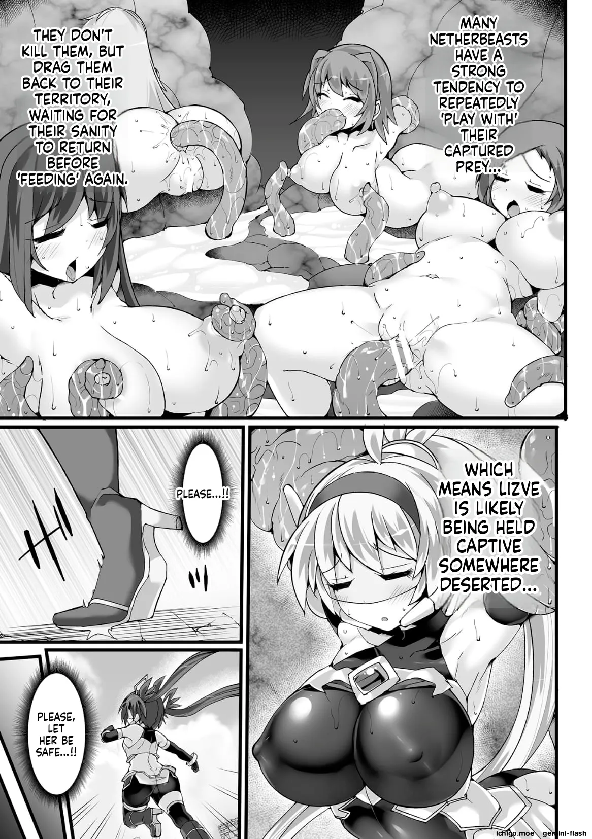 [FIGURE-HUGGING]Divine Magical Girl THE COMIC Page 45
