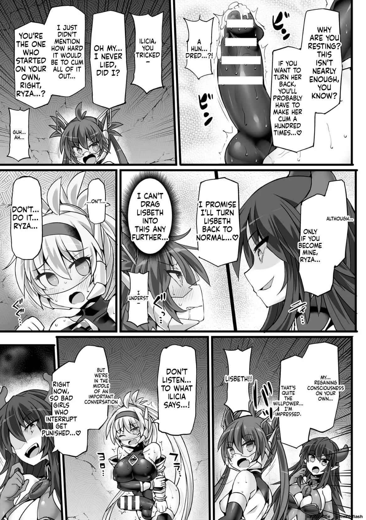 [FIGURE-HUGGING]Divine Magical Girl THE COMIC Page 81