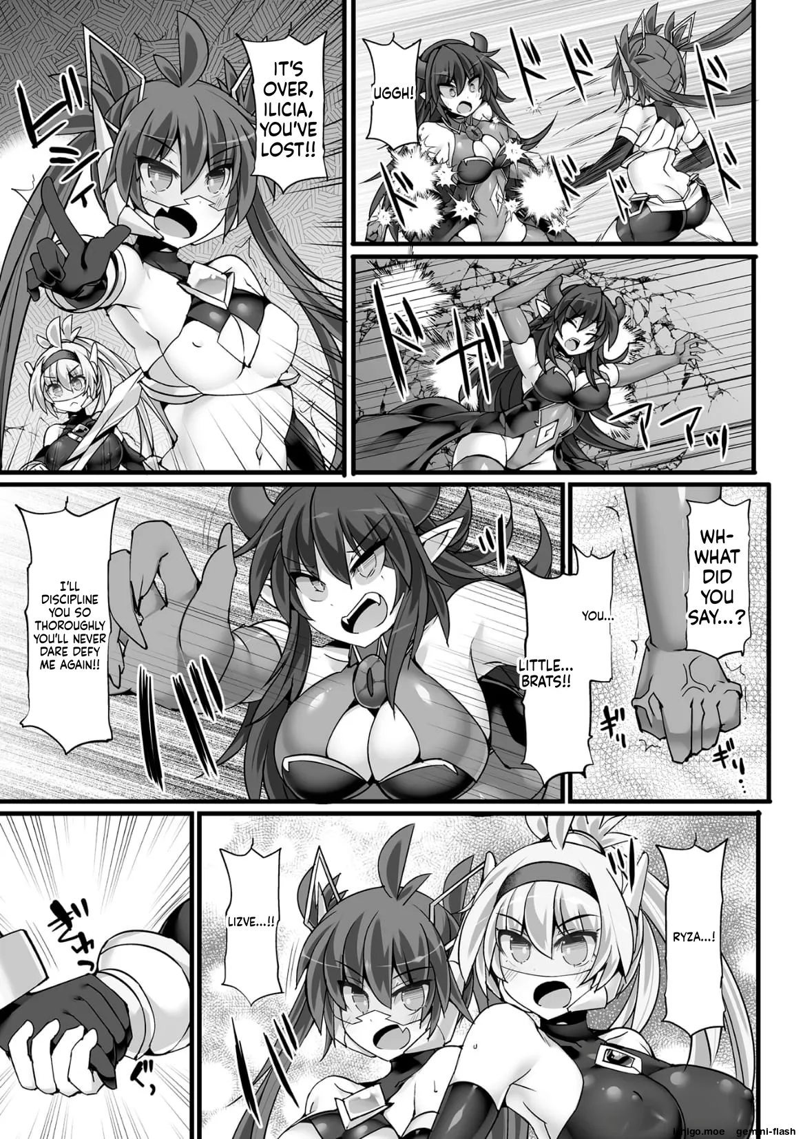 [FIGURE-HUGGING]Divine Magical Girl THE COMIC Page 99