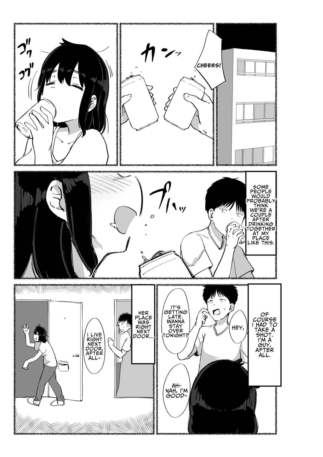 [VACHI=VOCO]Zubora na Onna Tomodachi no Naka ni Dashite Mita | I Tried Cumming Inside My Slovenly Female Friend[English] [MayoTL] Page 5