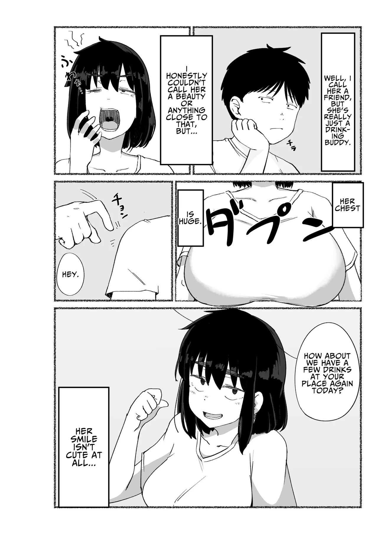 [VACHI=VOCO]Zubora na Onna Tomodachi no Naka ni Dashite Mita | I Tried Cumming Inside My Slovenly Female Friend[English] [MayoTL] Page 52
