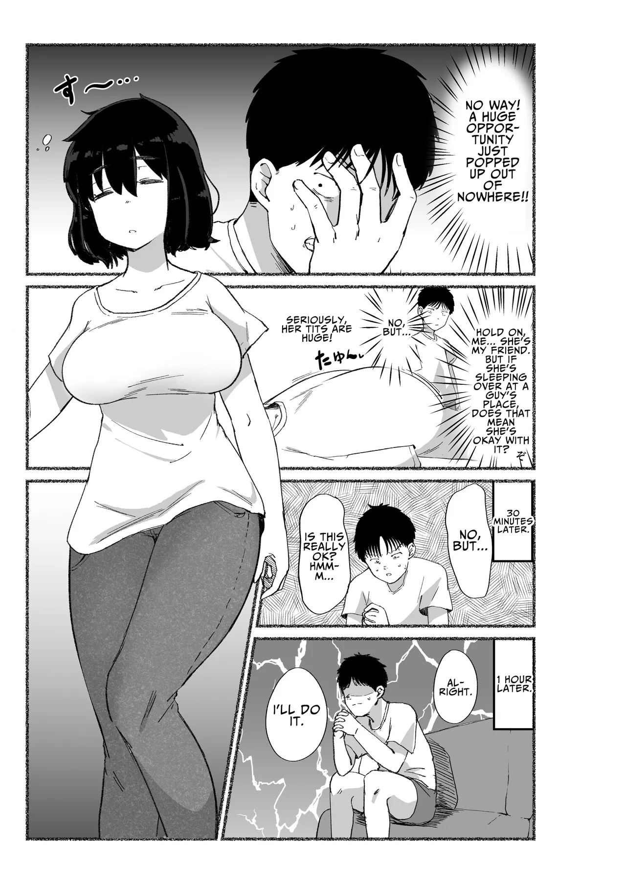 [VACHI=VOCO]Zubora na Onna Tomodachi no Naka ni Dashite Mita | I Tried Cumming Inside My Slovenly Female Friend[English] [MayoTL] Page 55