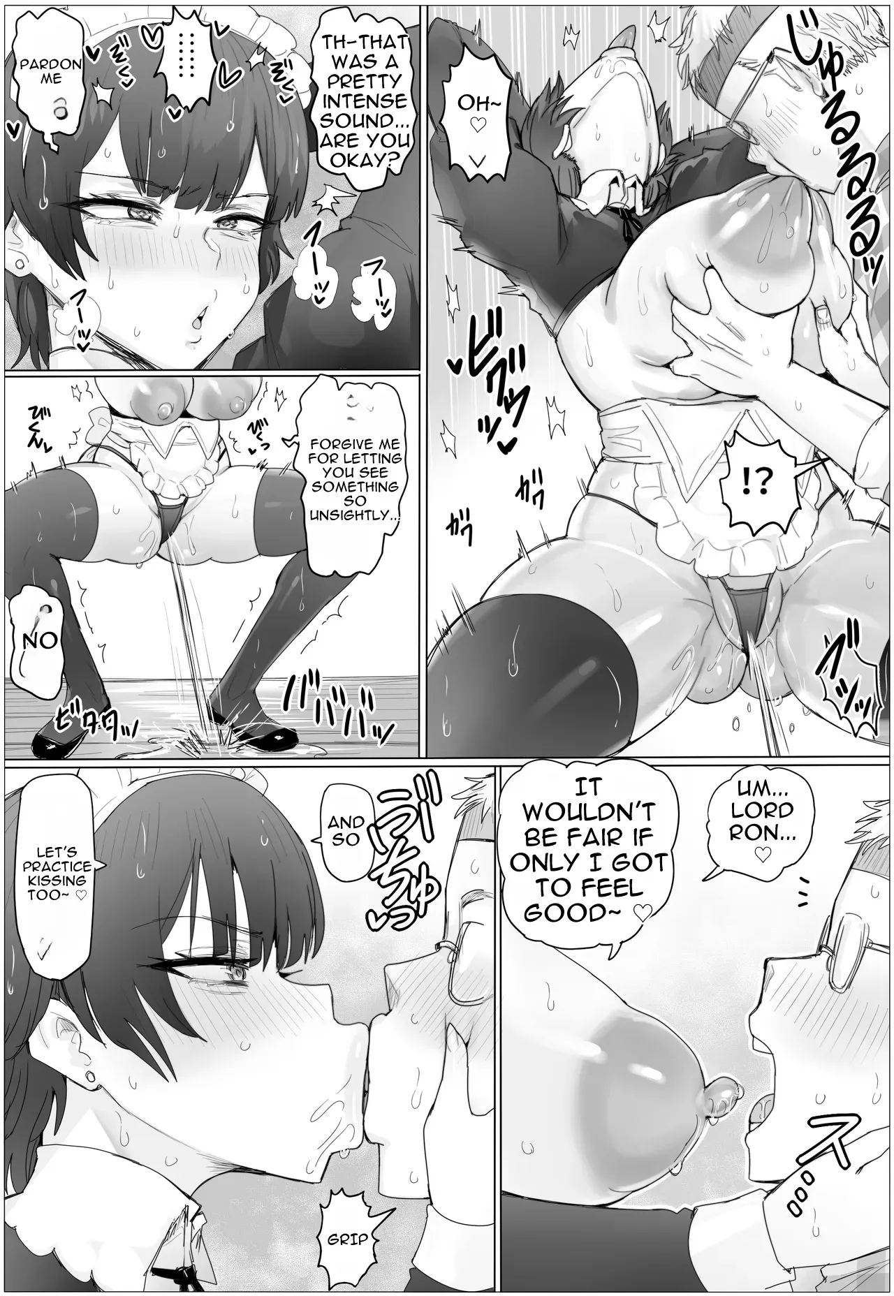 [Puranpuman]If I Practiced Pounding as a Maid, I Could Conquer the Young Lady’s Hole![English] Page 13
