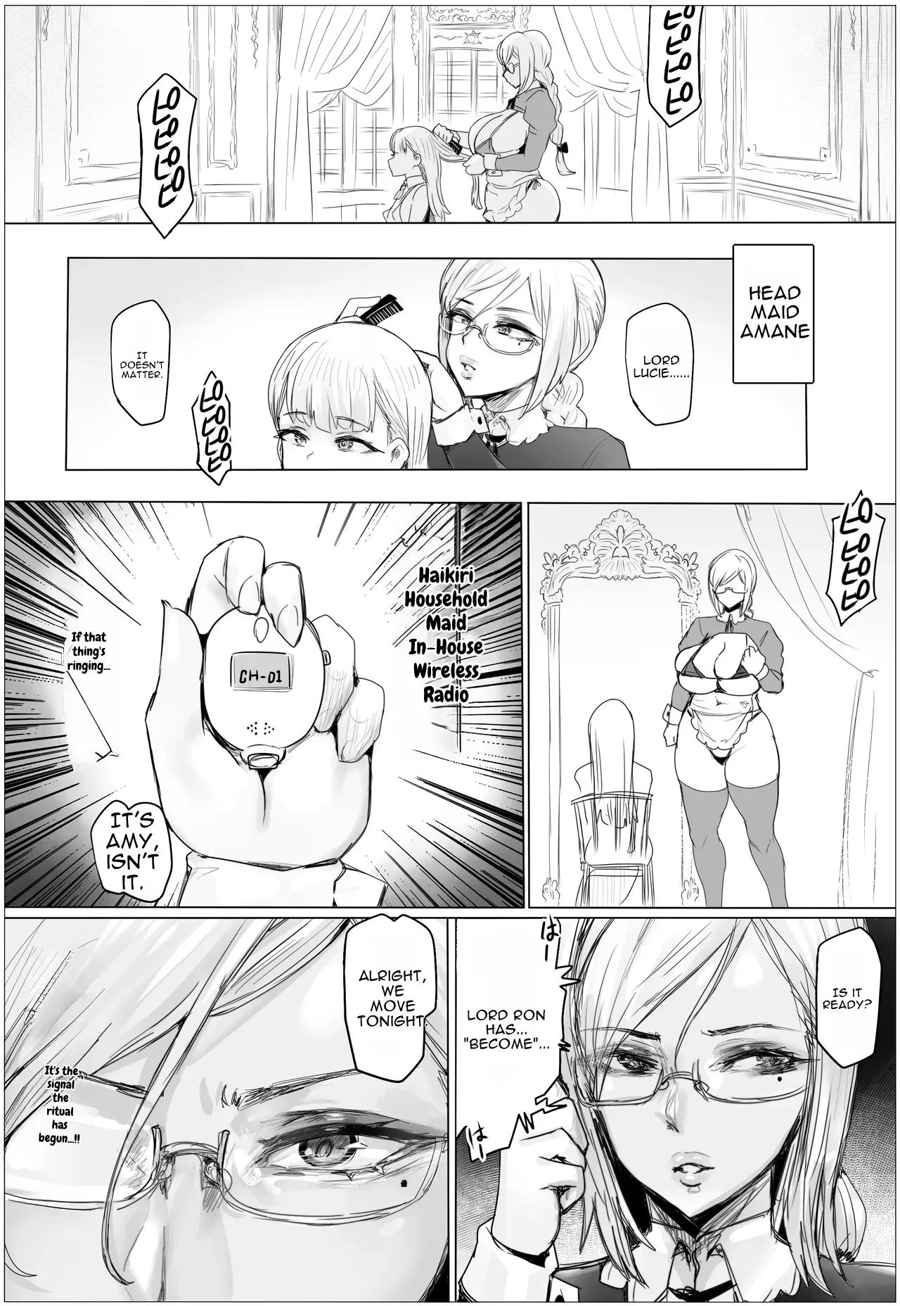 [Puranpuman]If I Practiced Pounding as a Maid, I Could Conquer the Young Lady’s Hole![English] Page 42