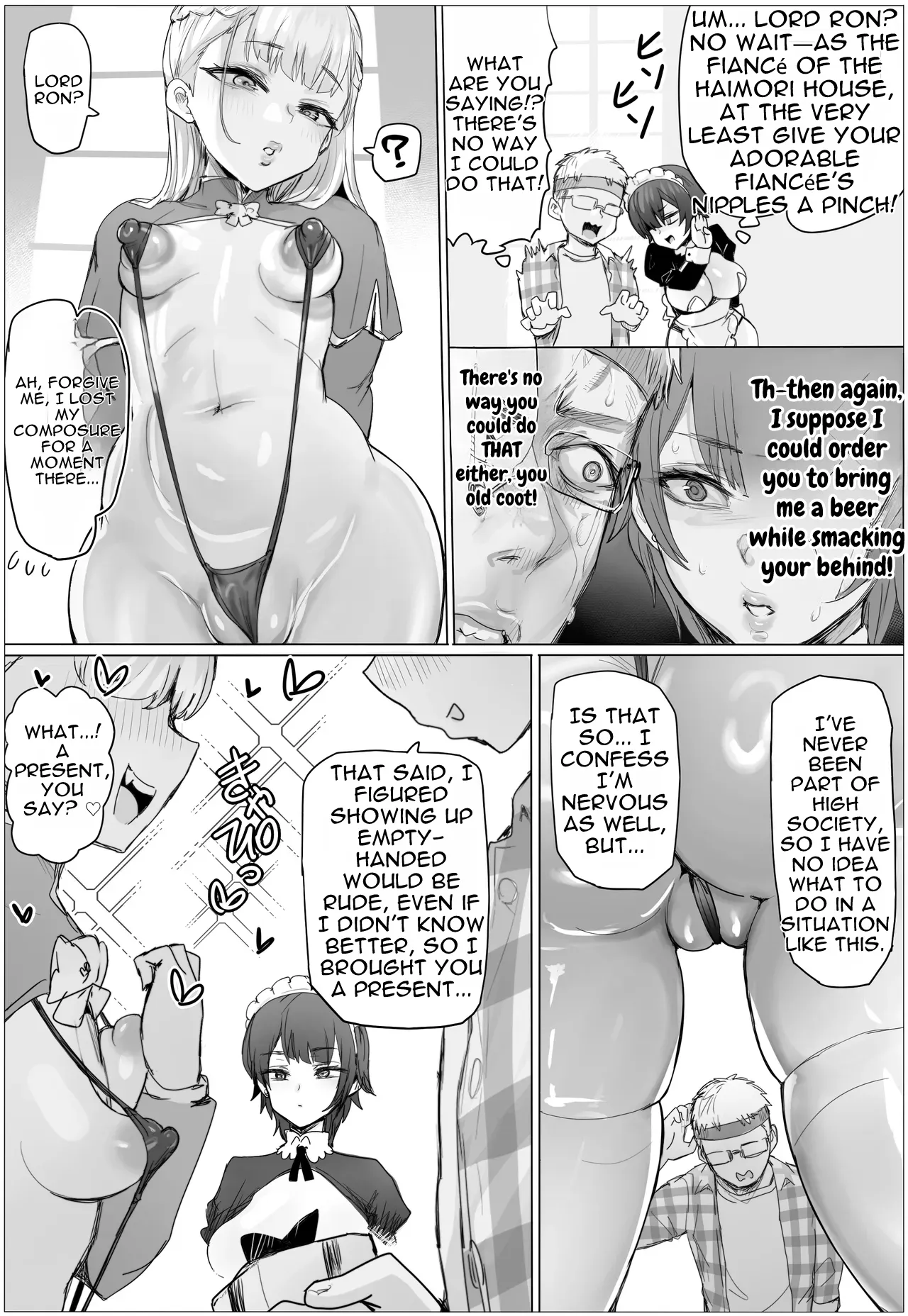 [Puranpuman]If I Practiced Pounding as a Maid, I Could Conquer the Young Lady’s Hole![English] Page 7