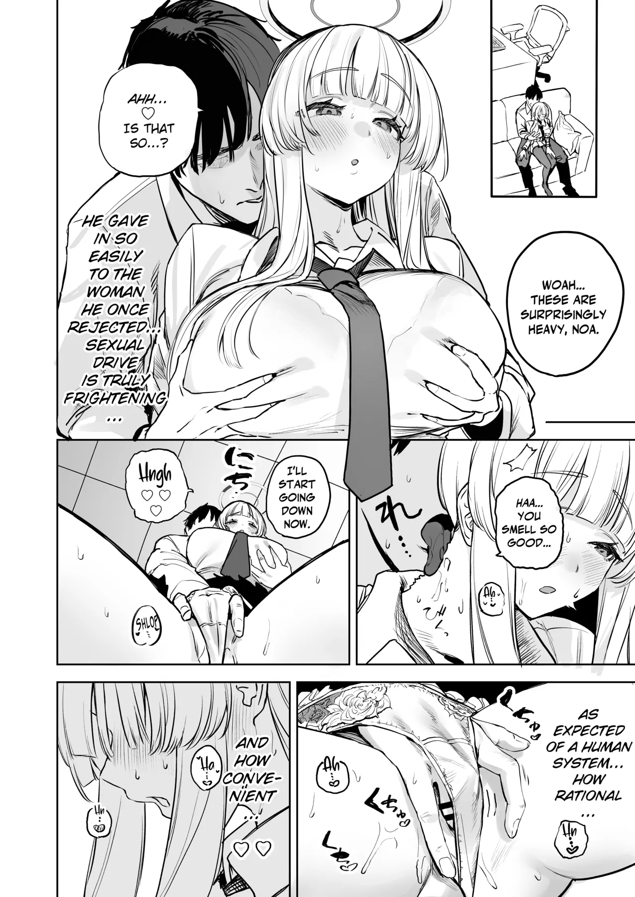 [Kawaraya-Koubou (Kawaraya)]Namashio Tadareta Shuukan | A Week of Raw Decadence(Blue Archive) [English] [Literally Starving] [Digital] Page 7