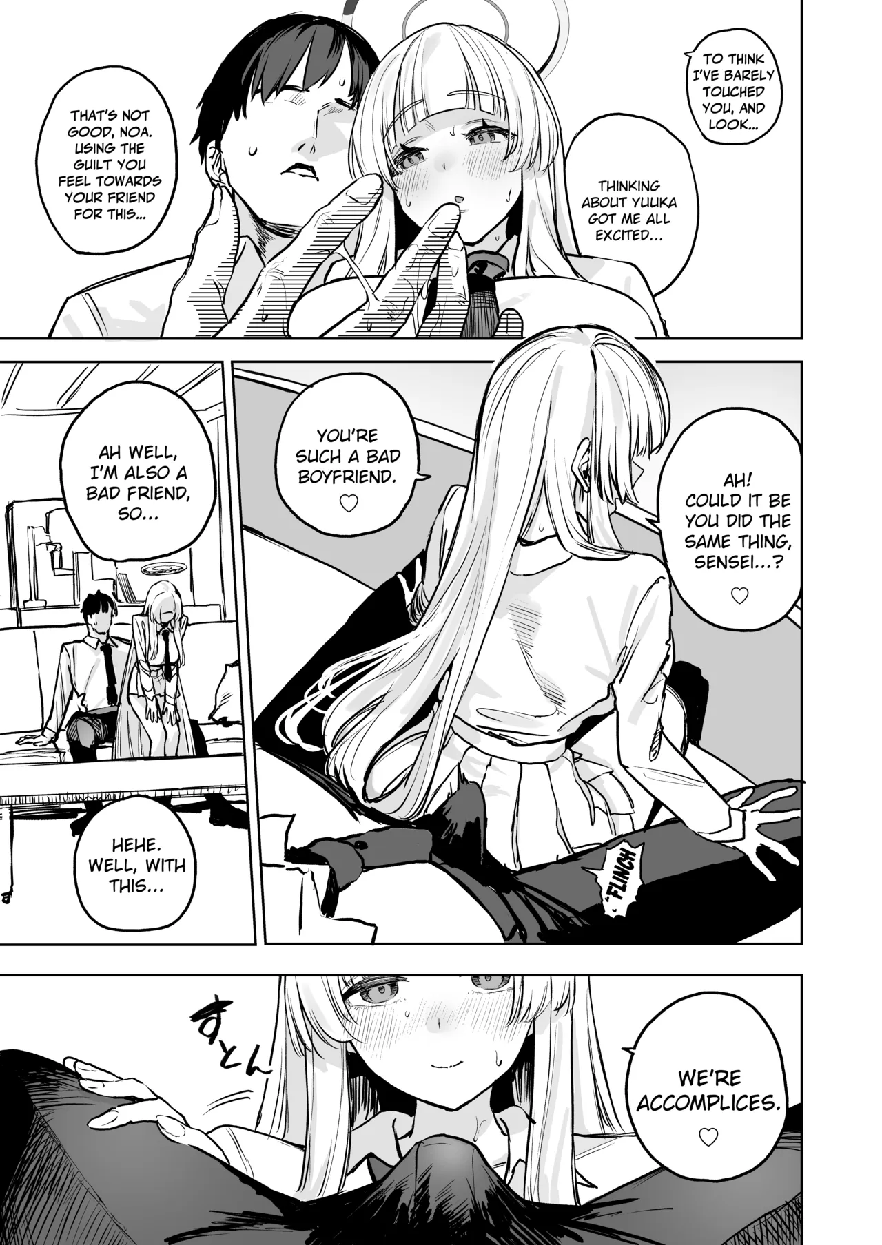 [Kawaraya-Koubou (Kawaraya)]Namashio Tadareta Shuukan | A Week of Raw Decadence(Blue Archive) [English] [Literally Starving] [Digital] Page 8