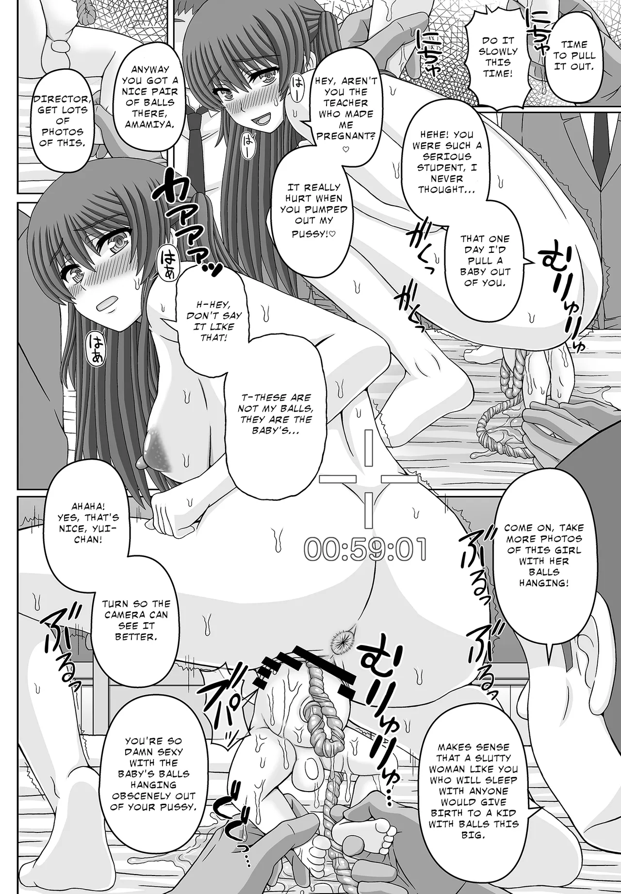 [Shiawase Kyouwakoku (Shiawase no Katachi)]Iinchou wa Class no Ninshin Pet 4[English] Page 39