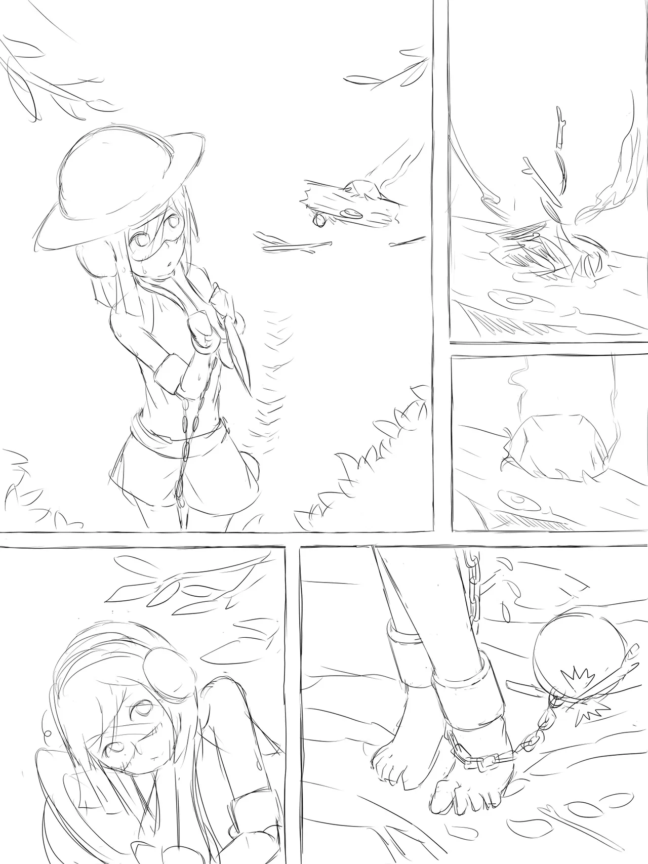 [abidow]拘束とサバイバル Page 35