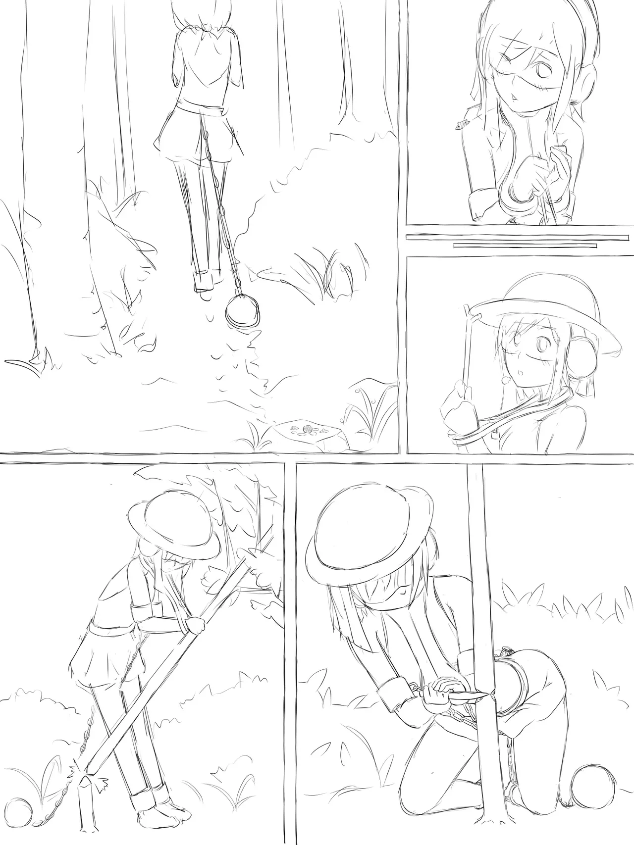 [abidow]拘束とサバイバル Page 38