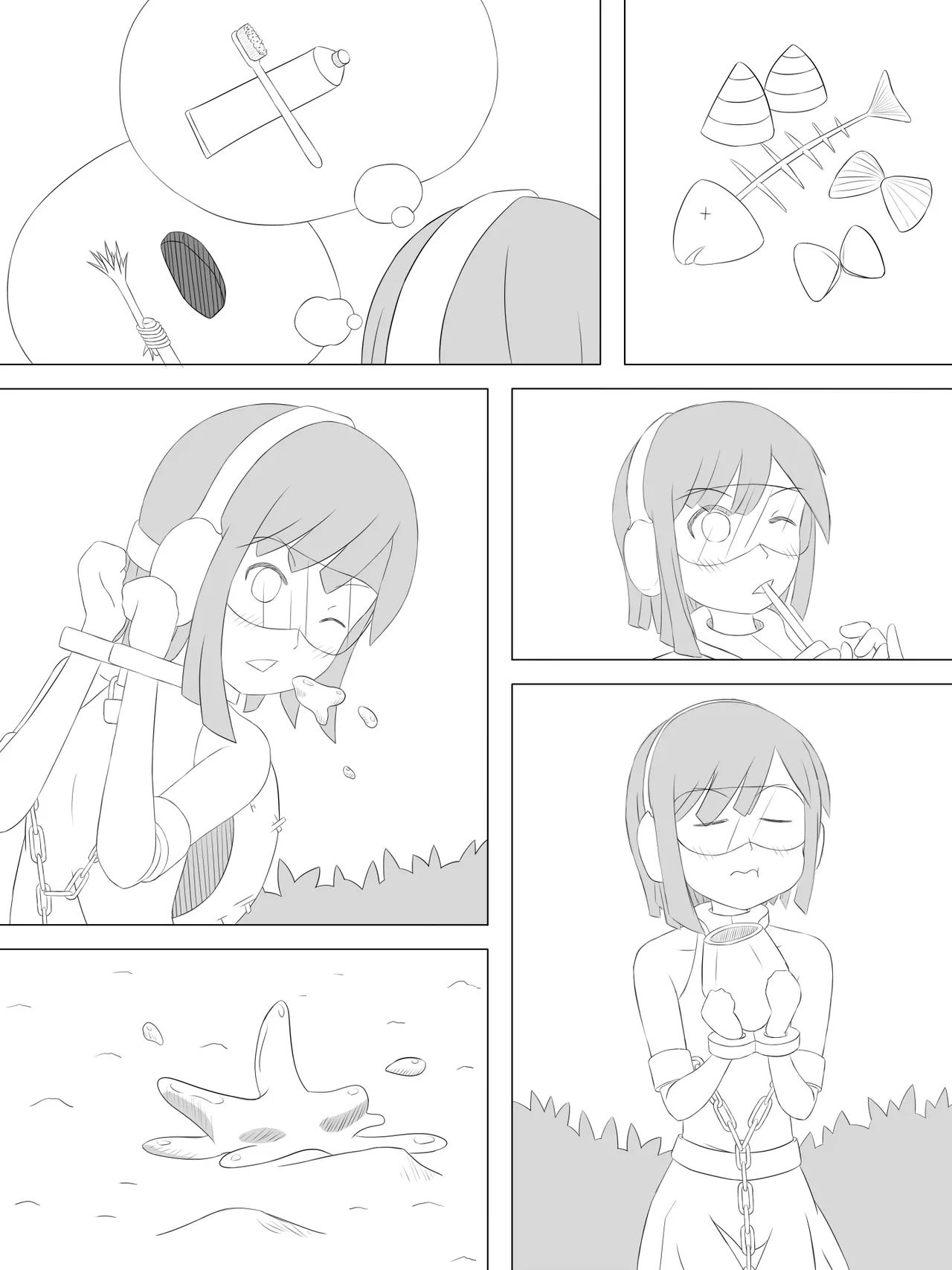[abidow]拘束とサバイバル Page 49