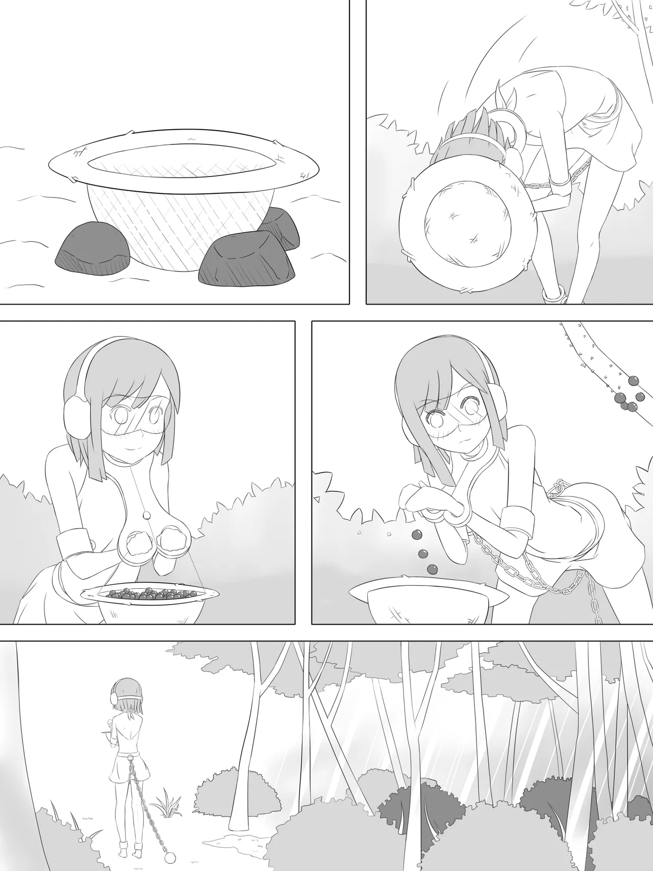 [abidow]拘束とサバイバル Page 54