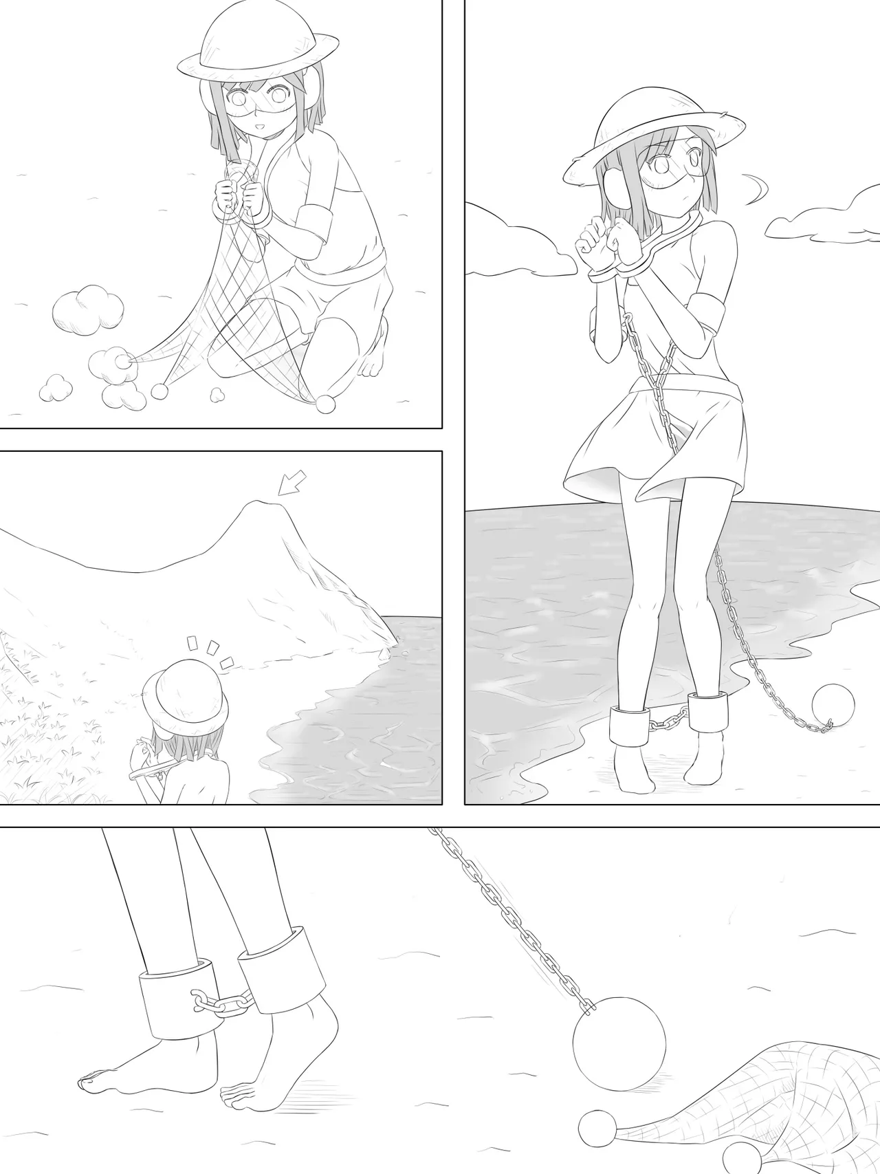 [abidow]拘束とサバイバル Page 60