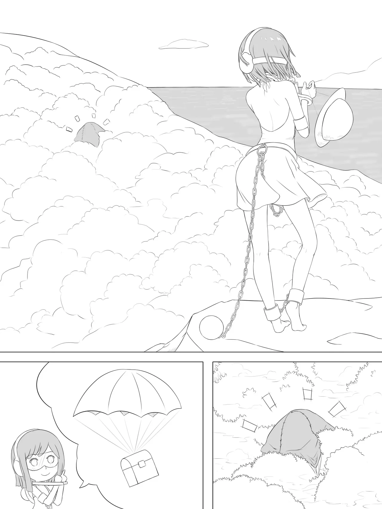 [abidow]拘束とサバイバル Page 62