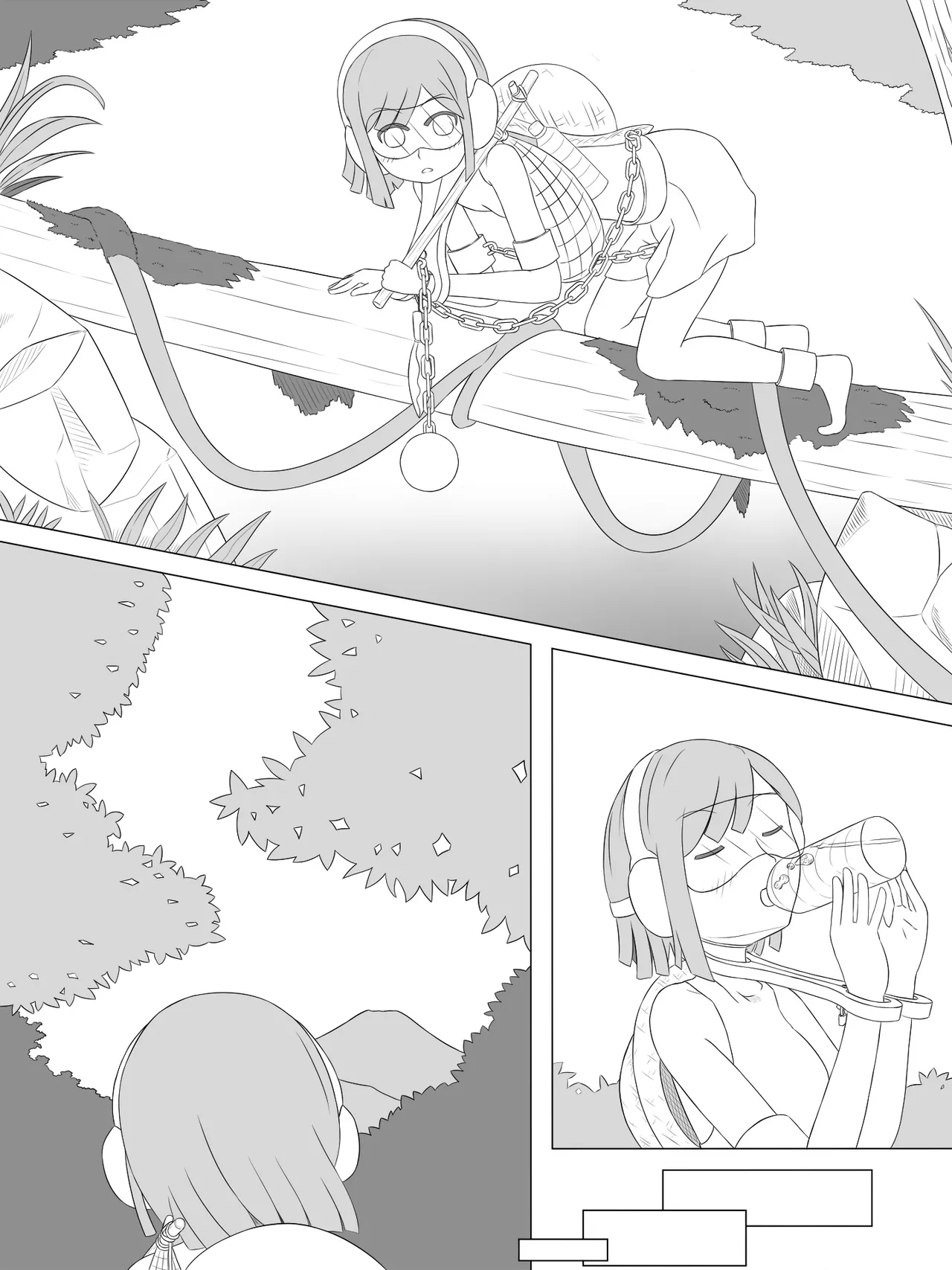 [abidow]拘束とサバイバル Page 70