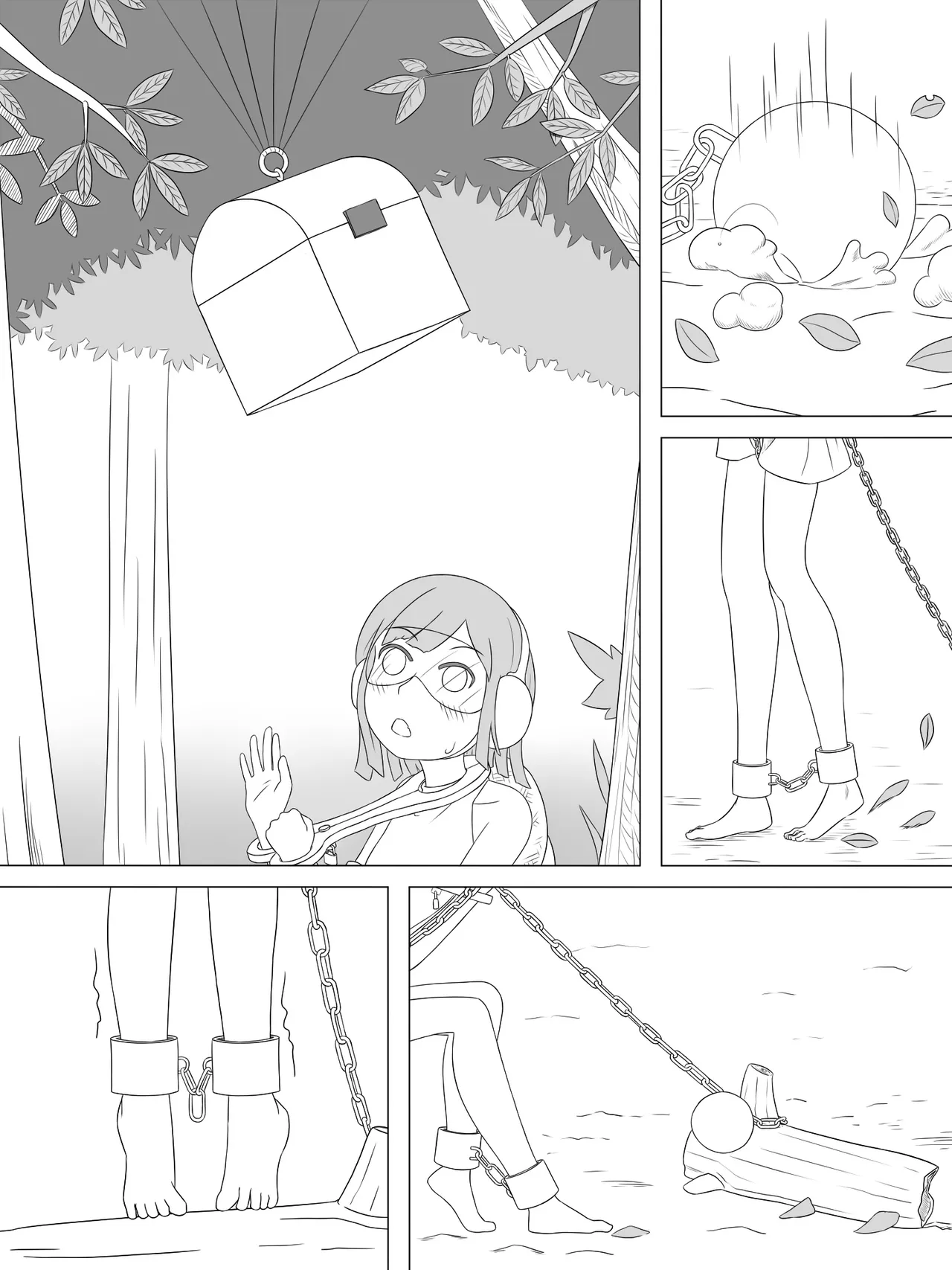 [abidow]拘束とサバイバル Page 74
