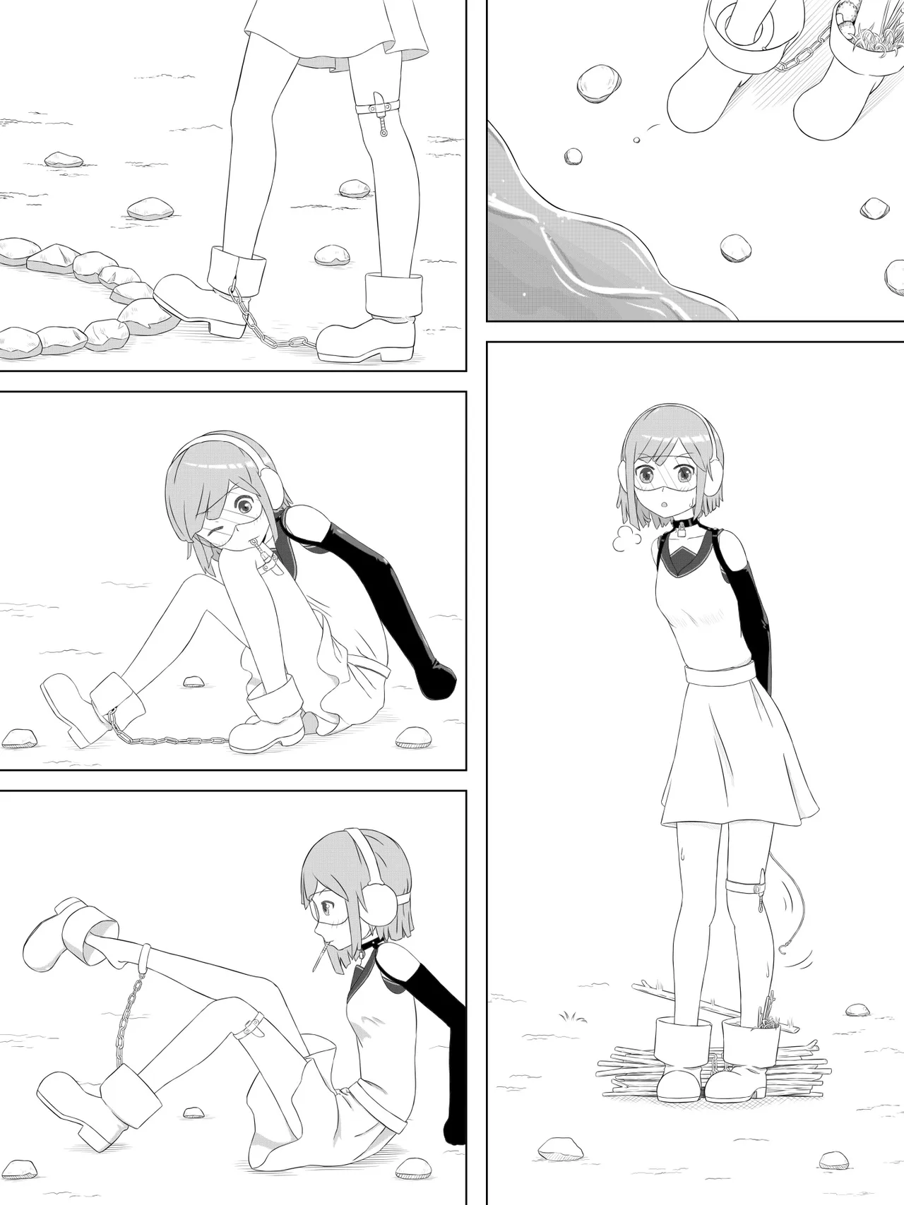 [abidow]拘束とサバイバル II Page 17