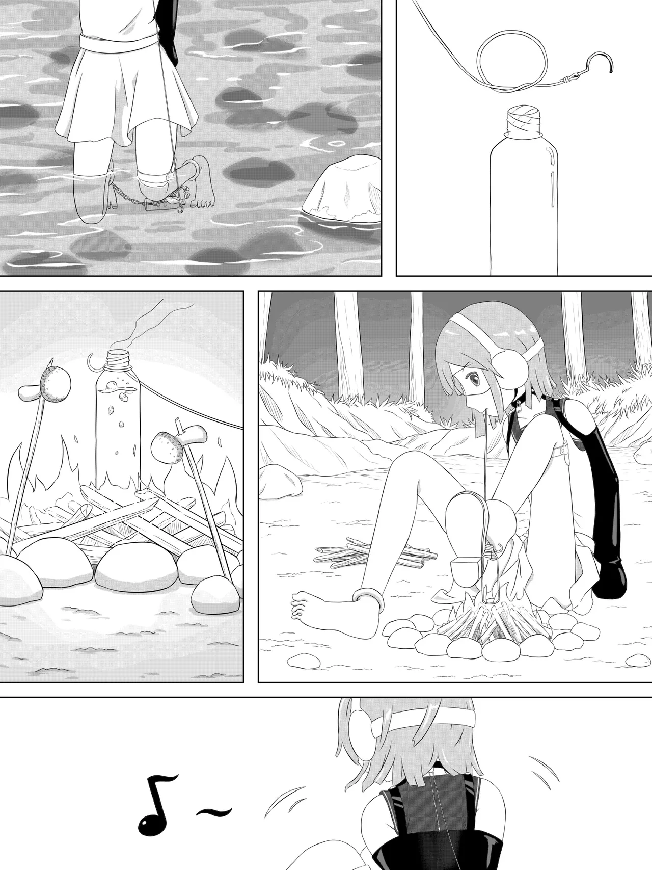 [abidow]拘束とサバイバル II Page 19