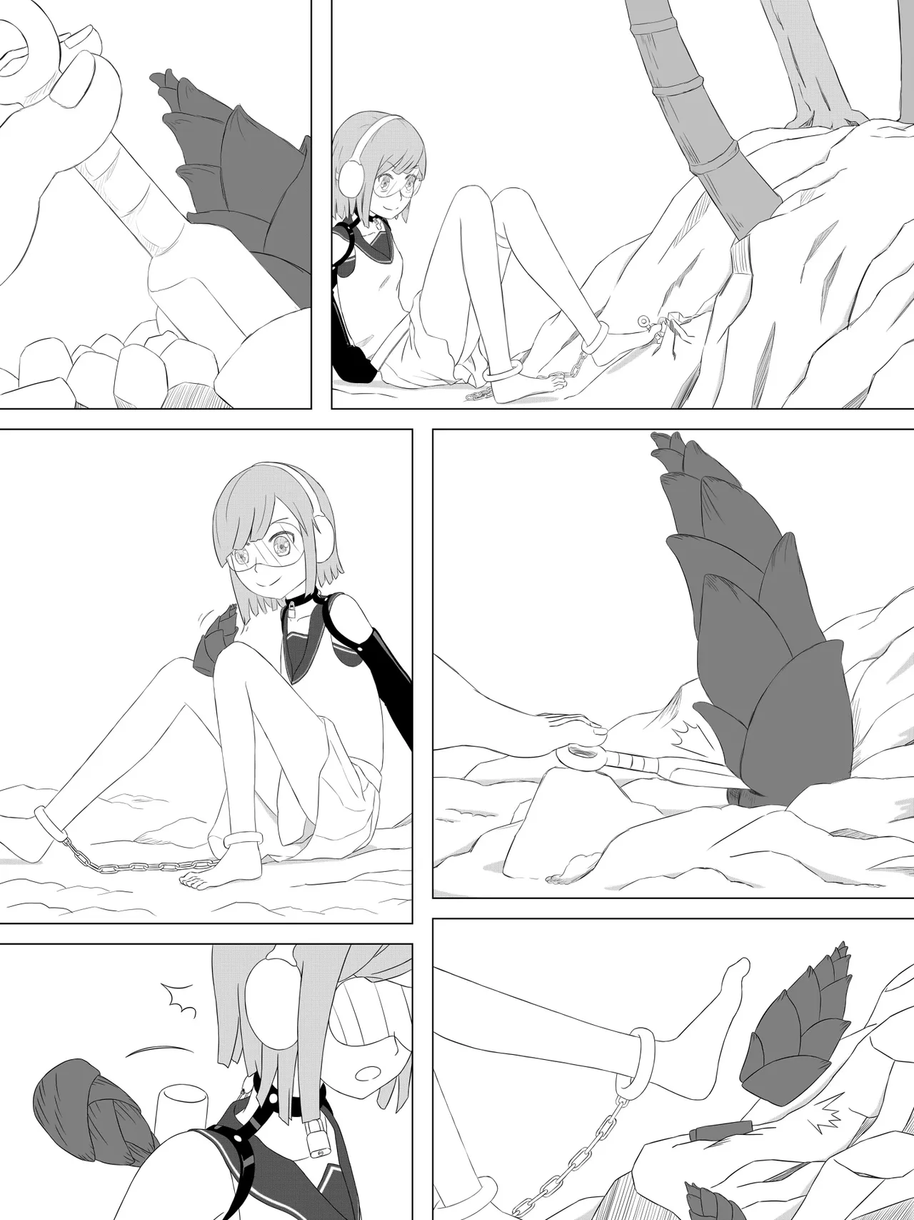 [abidow]拘束とサバイバル II Page 32