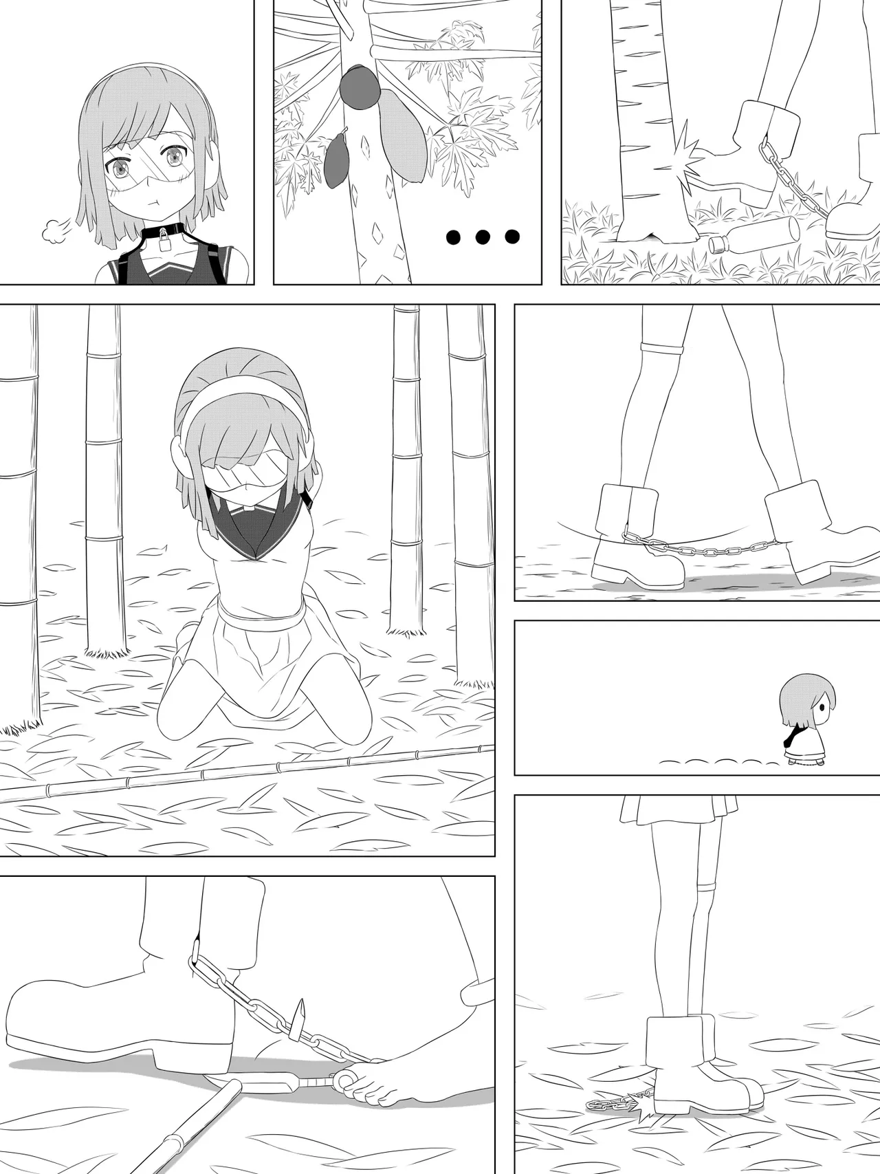 [abidow]拘束とサバイバル II Page 39