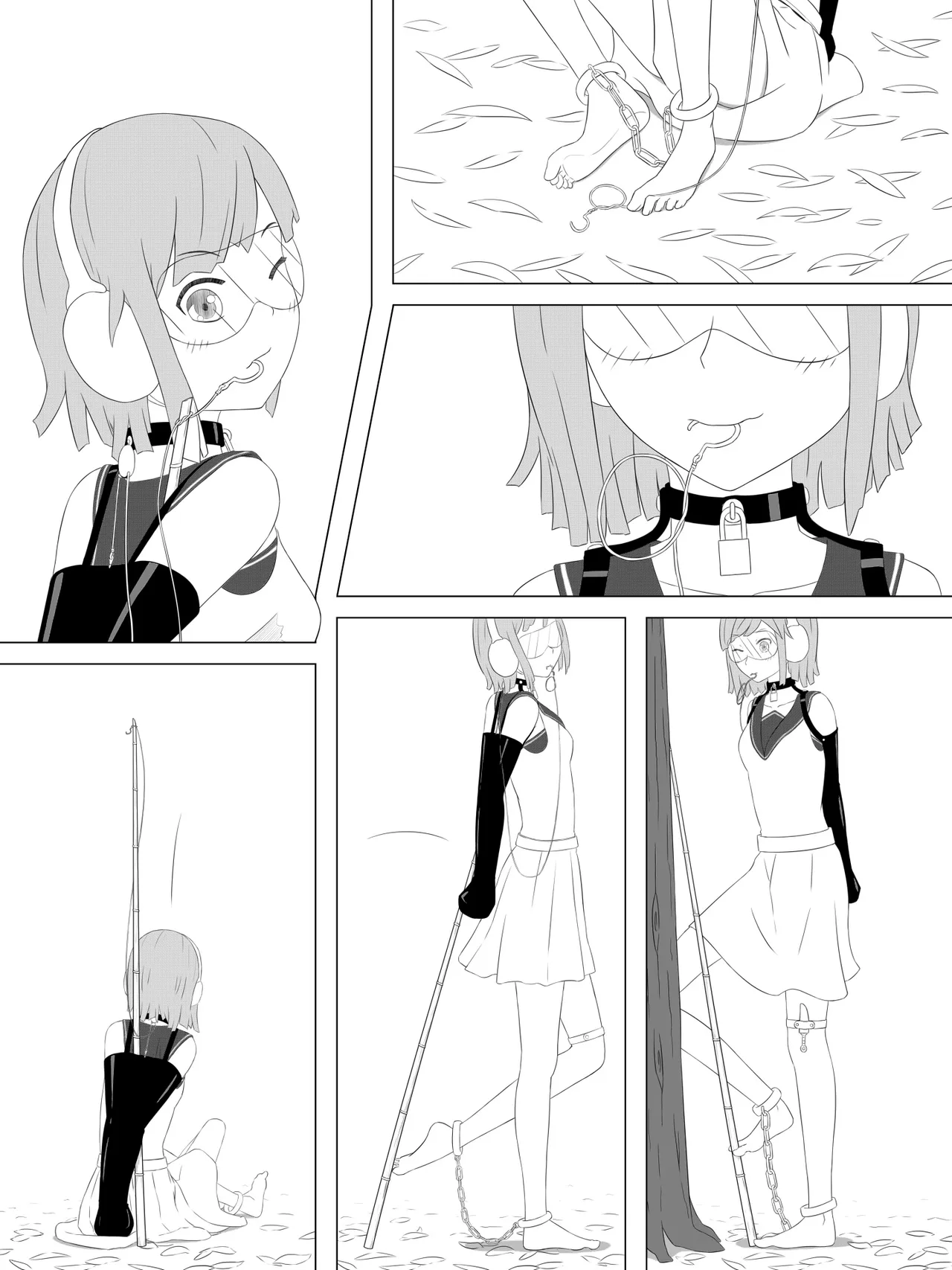 [abidow]拘束とサバイバル II Page 40