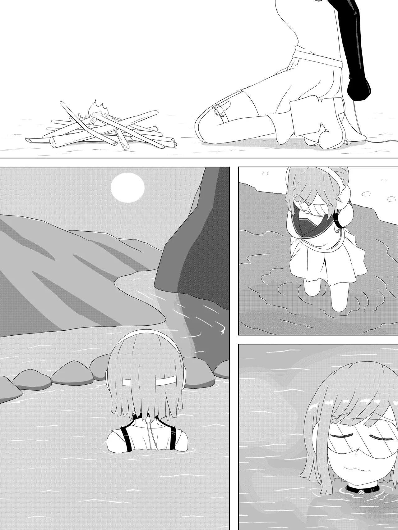 [abidow]拘束とサバイバル II Page 45