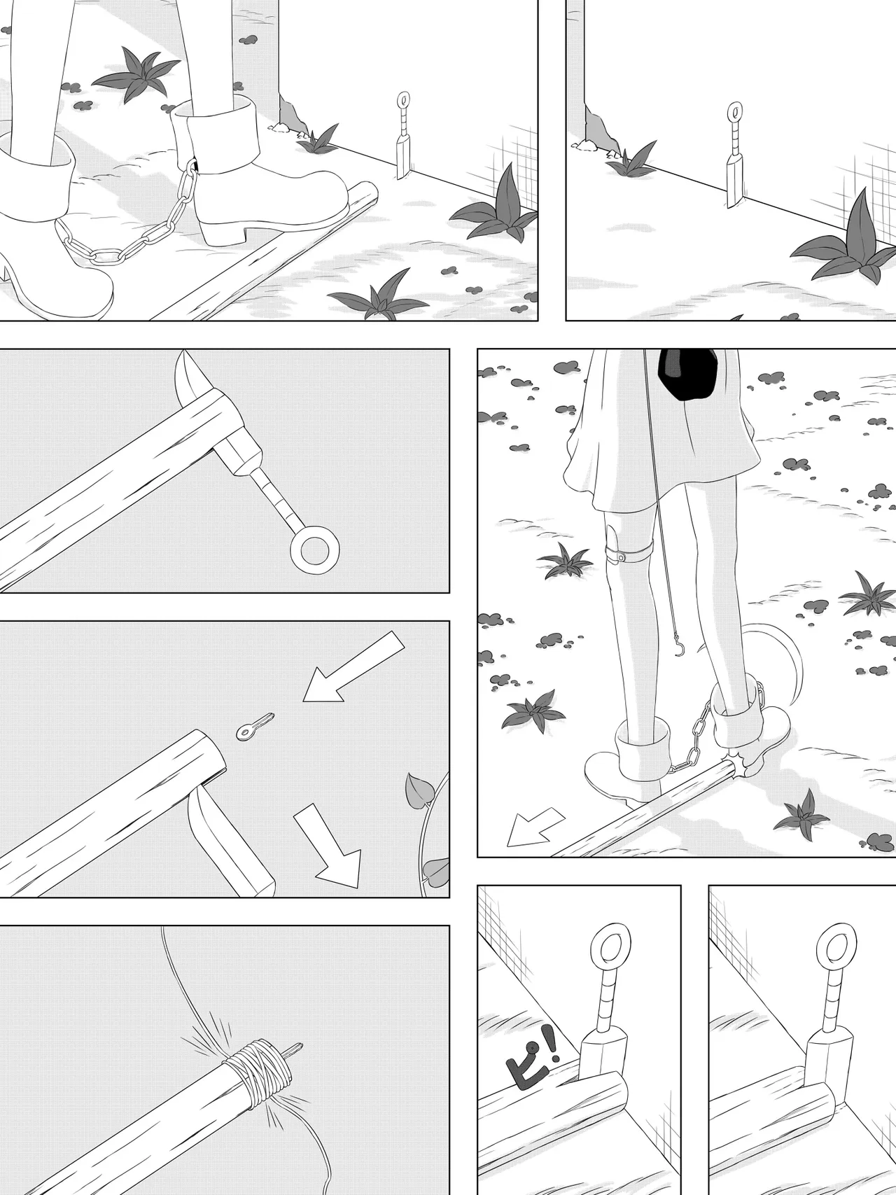 [abidow]拘束とサバイバル II Page 62