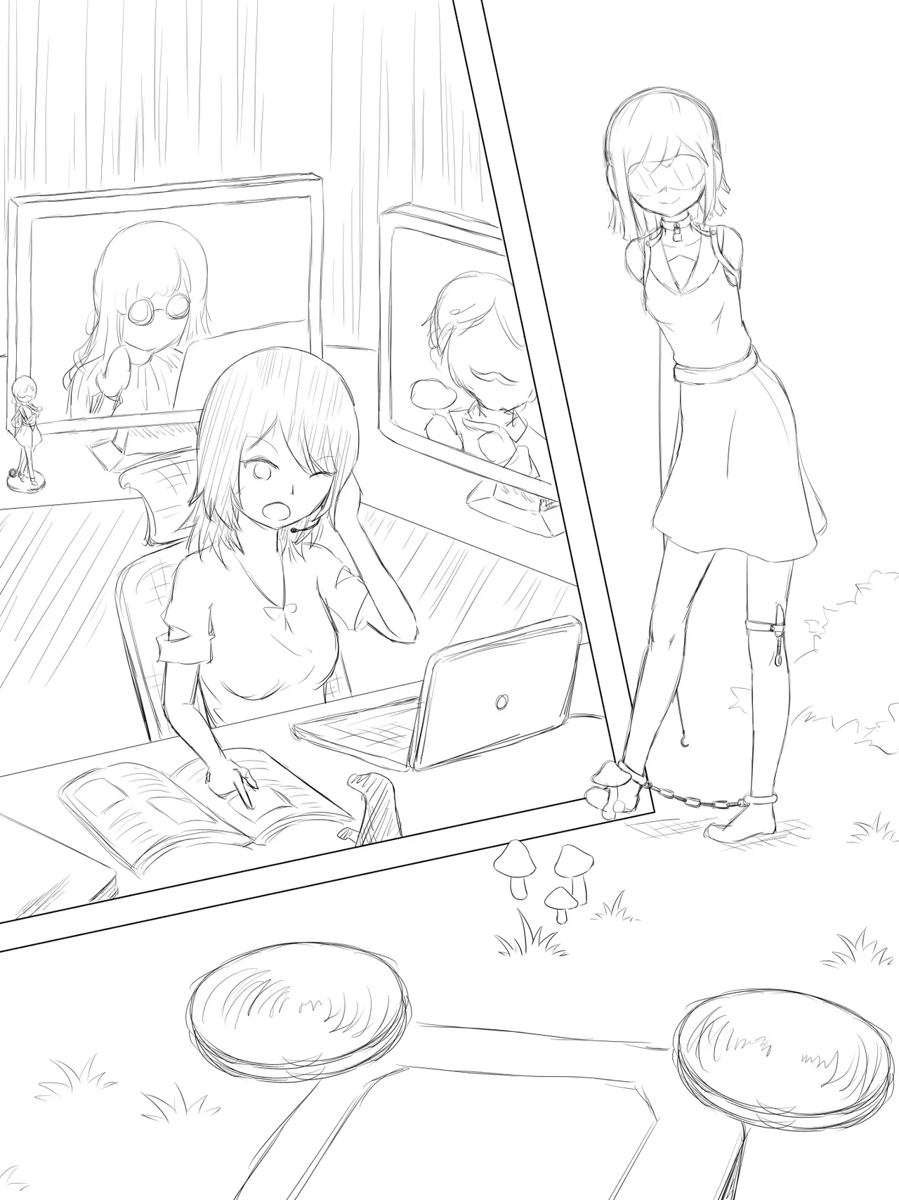 [abidow]拘束とサバイバル II Page 69