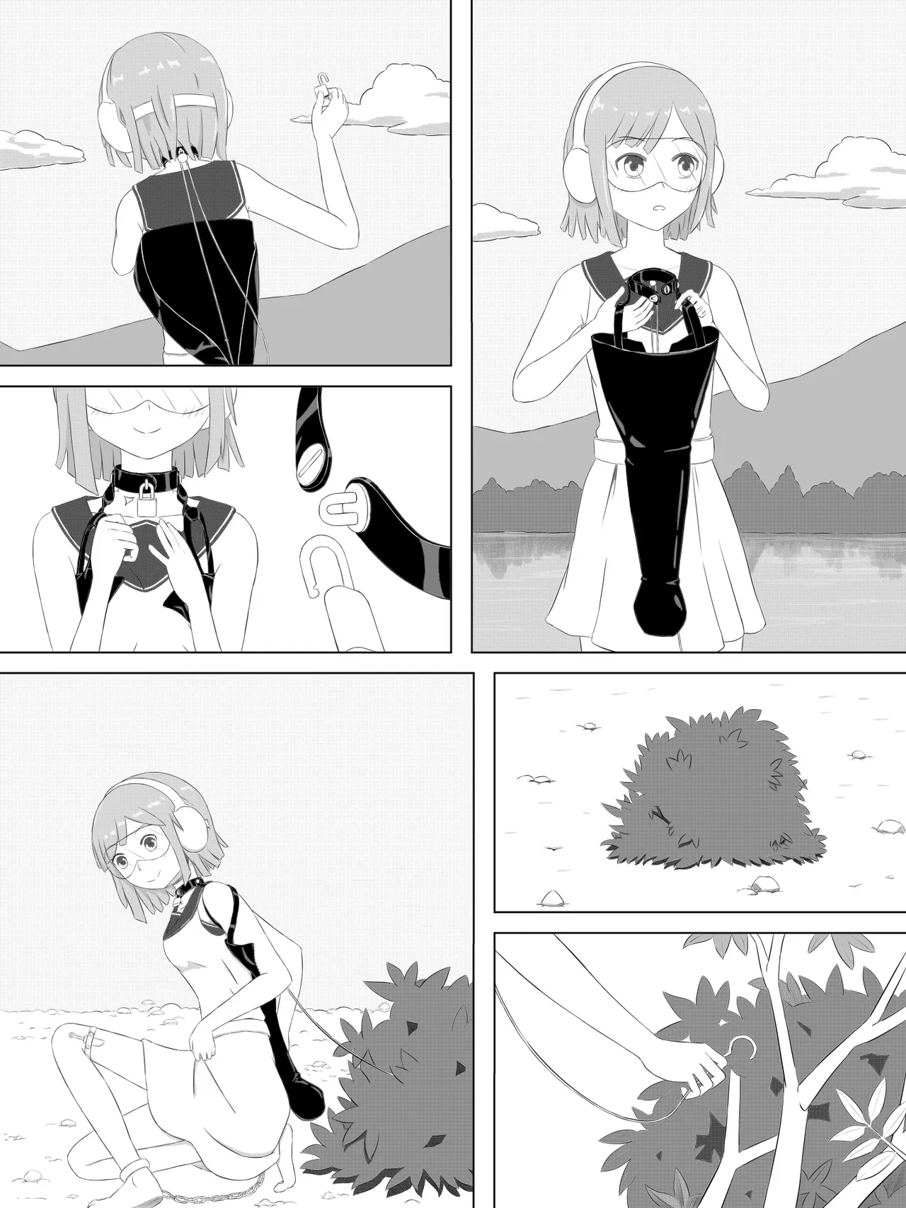 [abidow]拘束とサバイバル II Page 7
