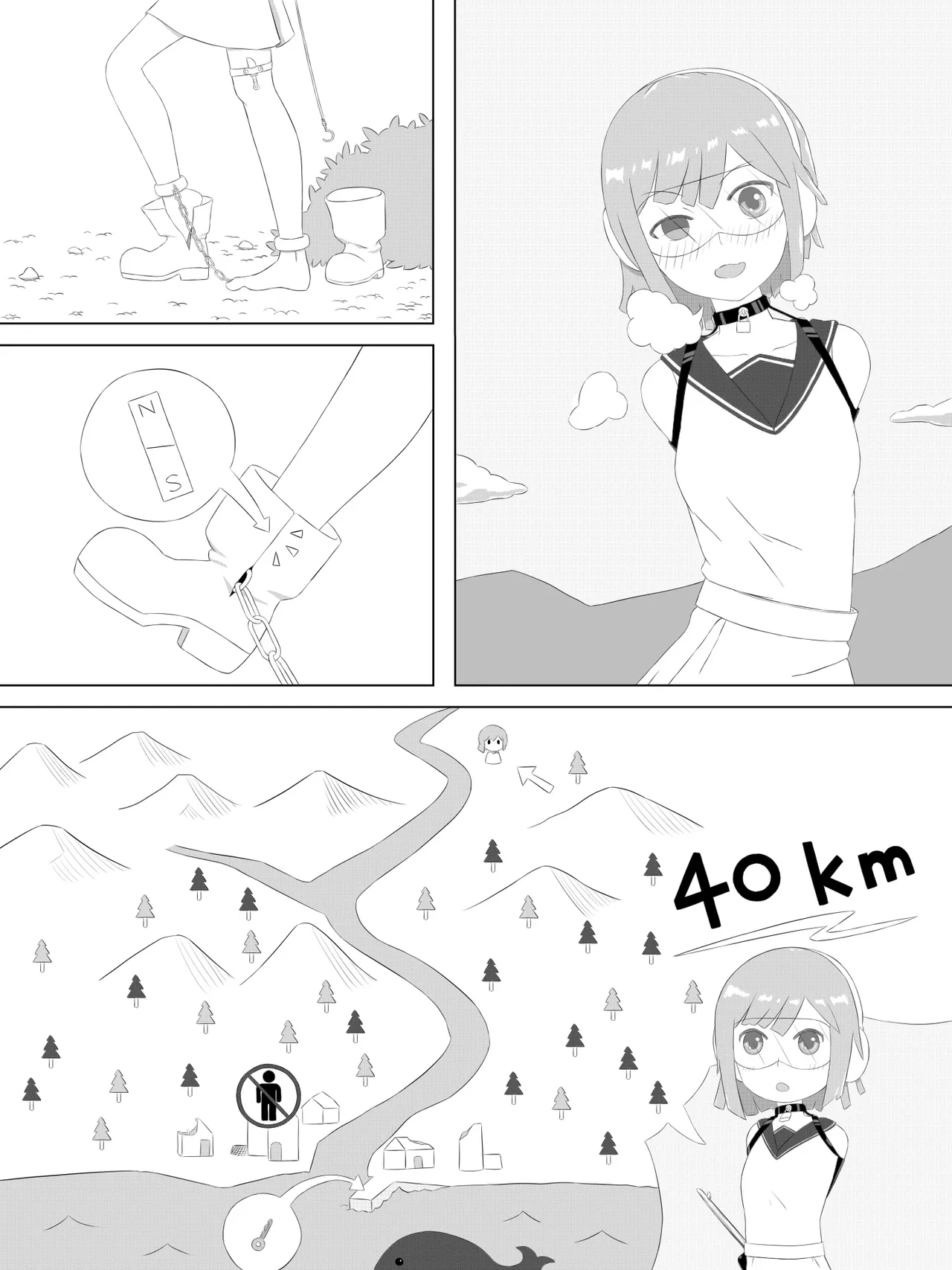 [abidow]拘束とサバイバル II Page 9