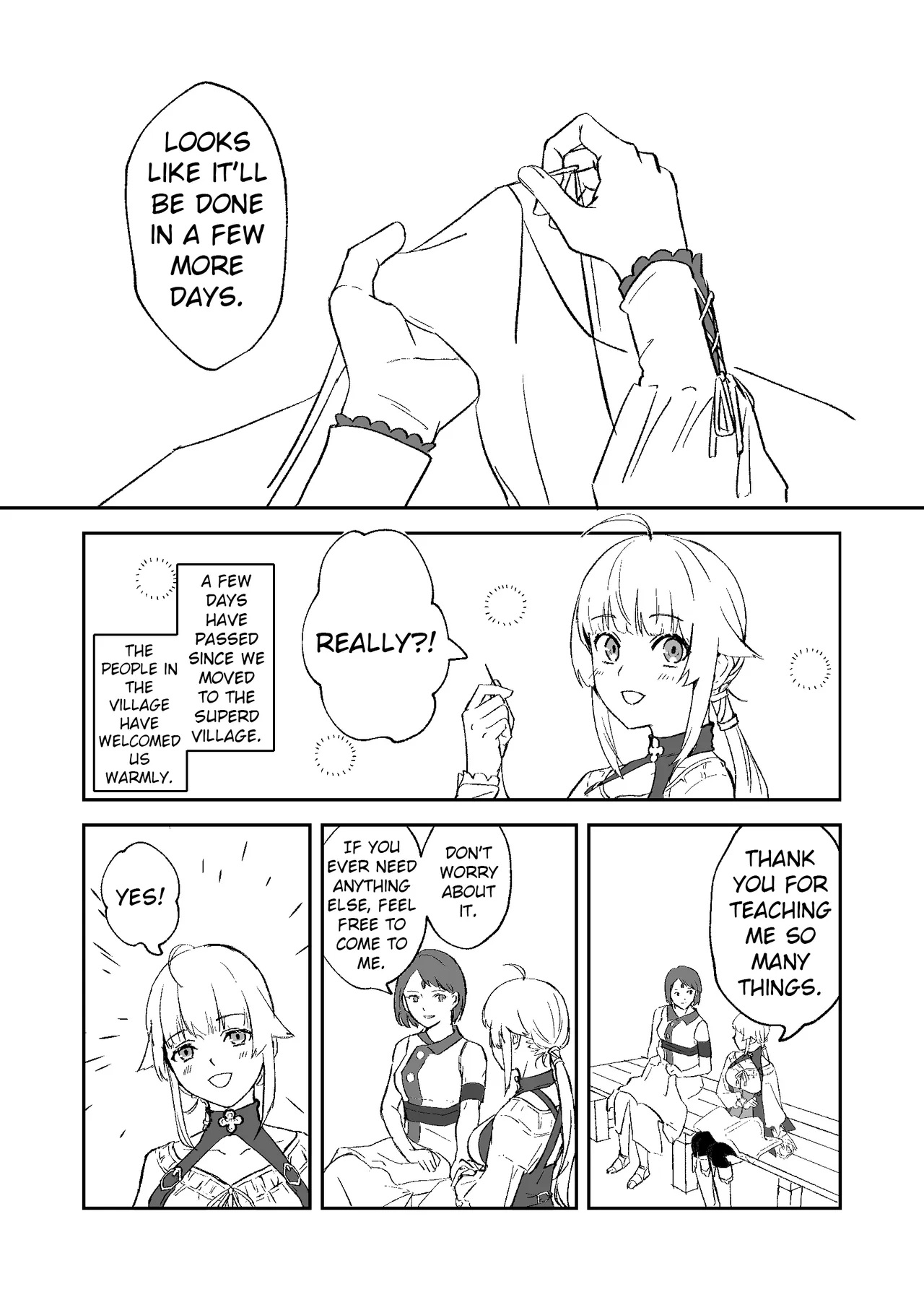 [Toklta]Shinkon no Norun-chan ga ganbaritai o-hanashi desu | A story about Norn-chan trying her best as a newlywed[English] [JAWLATOR] [Digital] Page 1