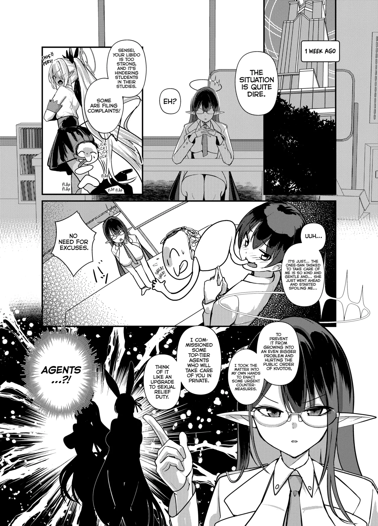 [Awa no Chikara (Kibouou Soap)]Shota Sensei no Seishori Touban Nisshi ~Millennium Gakuen C&C Ichinose Asuna Kakutate Karin Hen~ | On Shota Sensei’s Sexual Relief Duty ~ Millennium Science School C&C Ichinose Asuna & Kakudate Karin part~(Blue Archive) [English] [Tabunne Scans] [Digital] Page 4