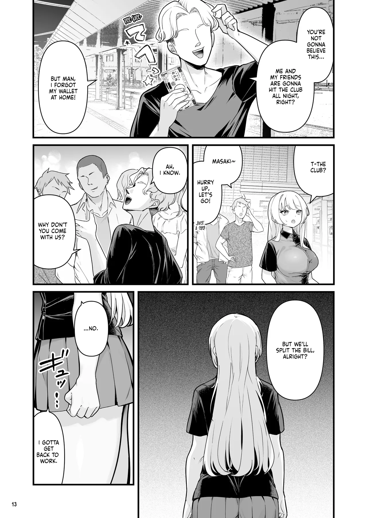 [Maritozzo (BS3)]Kareshi Mochi Kyonyuu Beit Gal to Mechakucha Sex shita Hanashi 2 | I Had Wild Sex with a Taken Busty Gyaru Part-Timer! 2[English] [RuinedTL] Page 15
