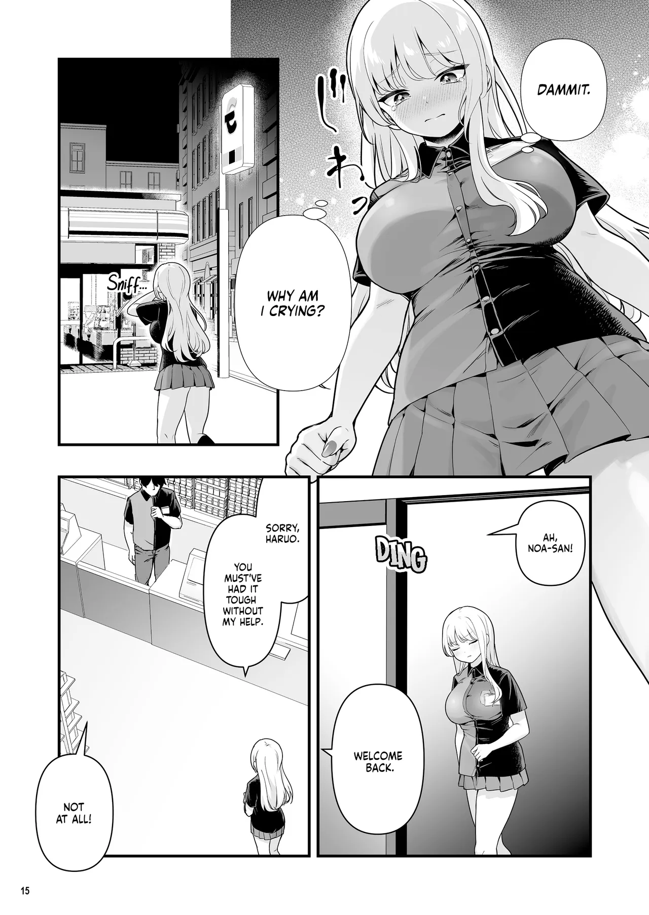 [Maritozzo (BS3)]Kareshi Mochi Kyonyuu Beit Gal to Mechakucha Sex shita Hanashi 2 | I Had Wild Sex with a Taken Busty Gyaru Part-Timer! 2[English] [RuinedTL] Page 17