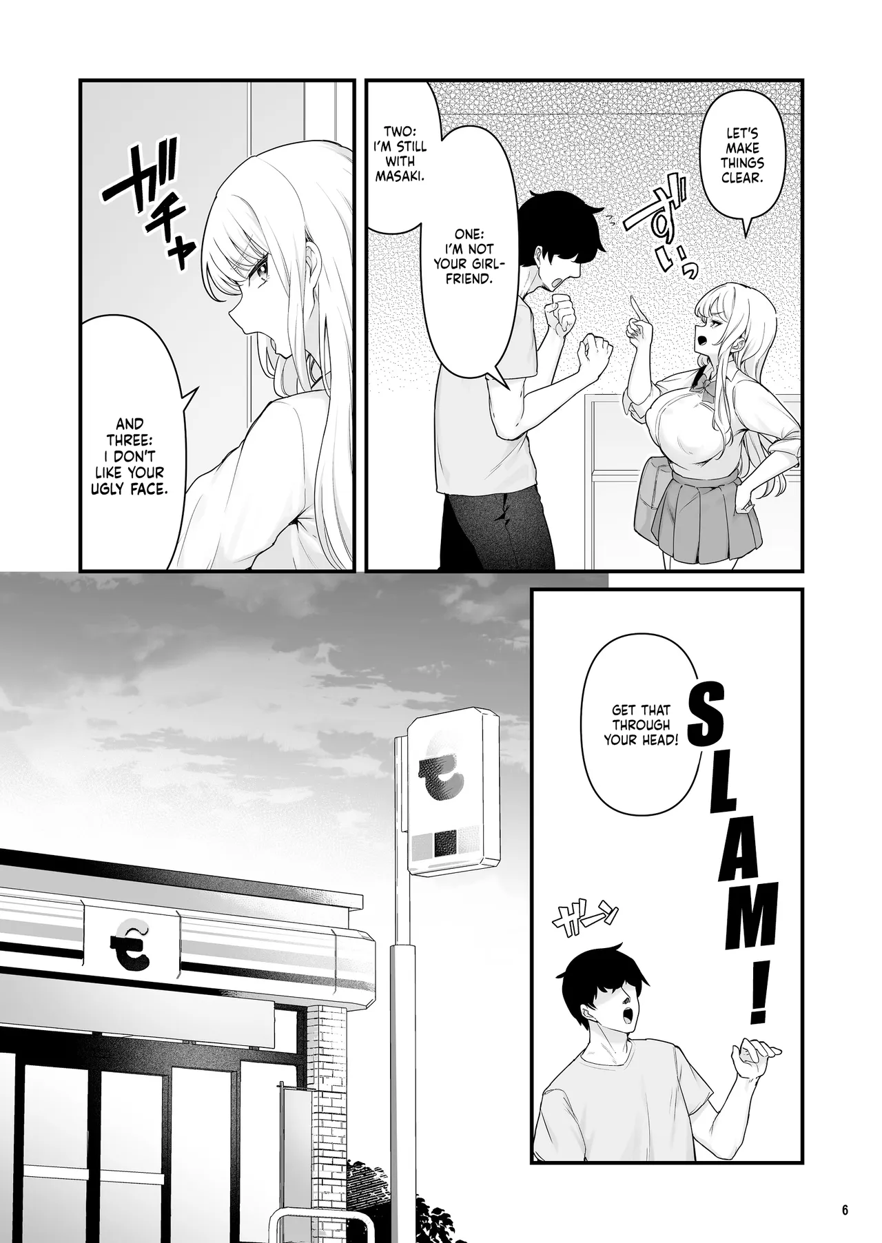 [Maritozzo (BS3)]Kareshi Mochi Kyonyuu Beit Gal to Mechakucha Sex shita Hanashi 2 | I Had Wild Sex with a Taken Busty Gyaru Part-Timer! 2[English] [RuinedTL] Page 8